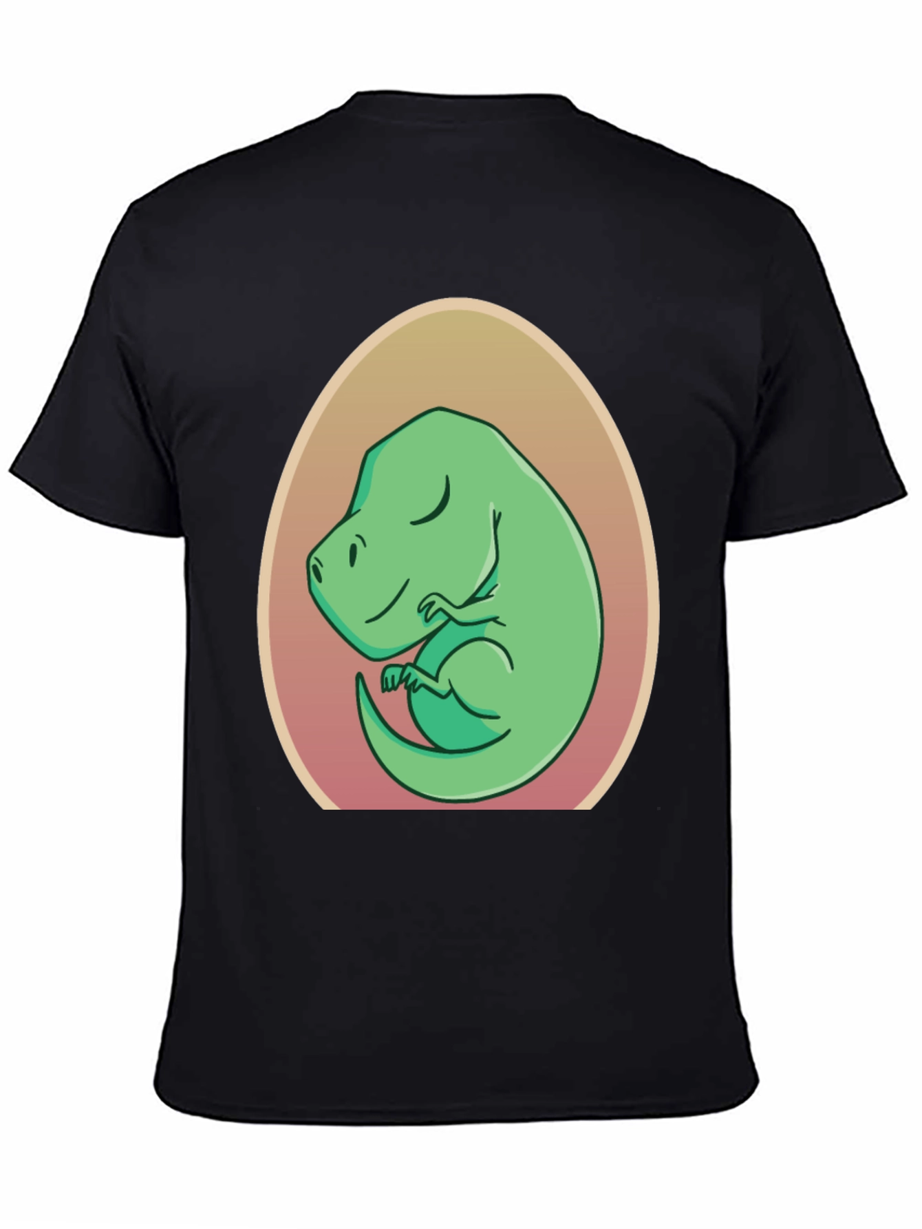 Dino in Egg T-Shirt - Cute Cartoon Design