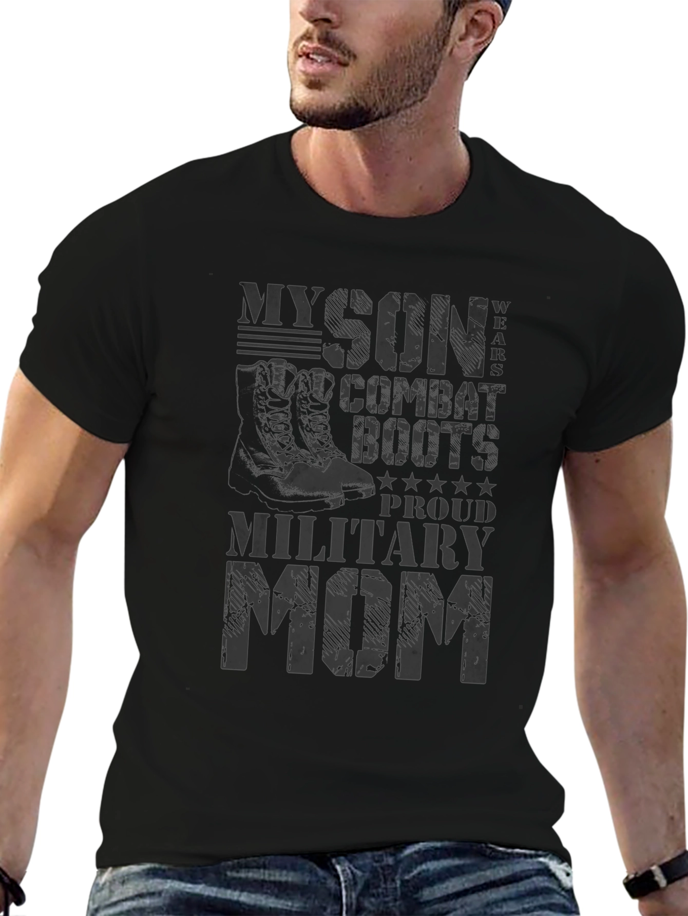Proud Military Mom T-Shirt