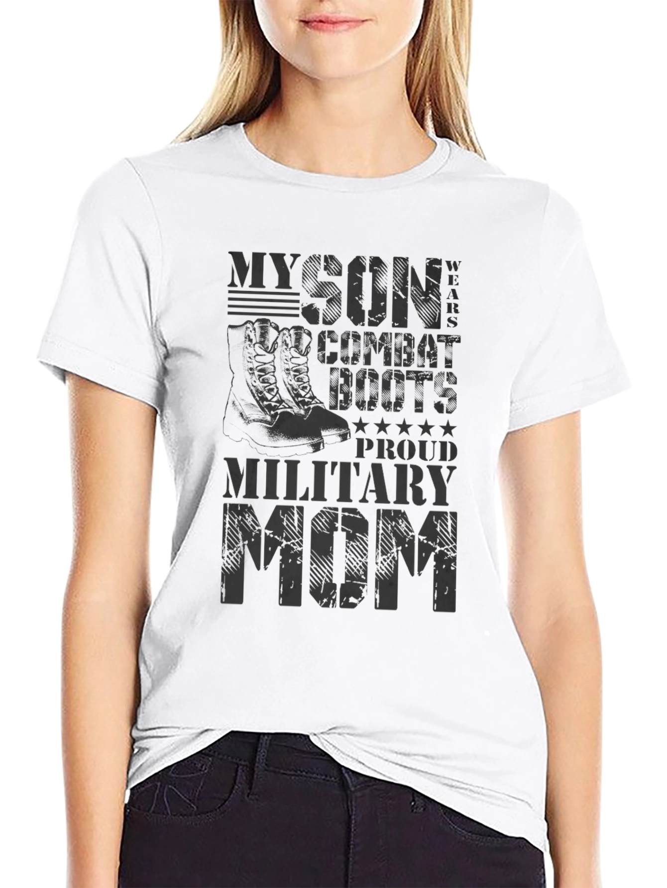 Proud Military Mom T-Shirt