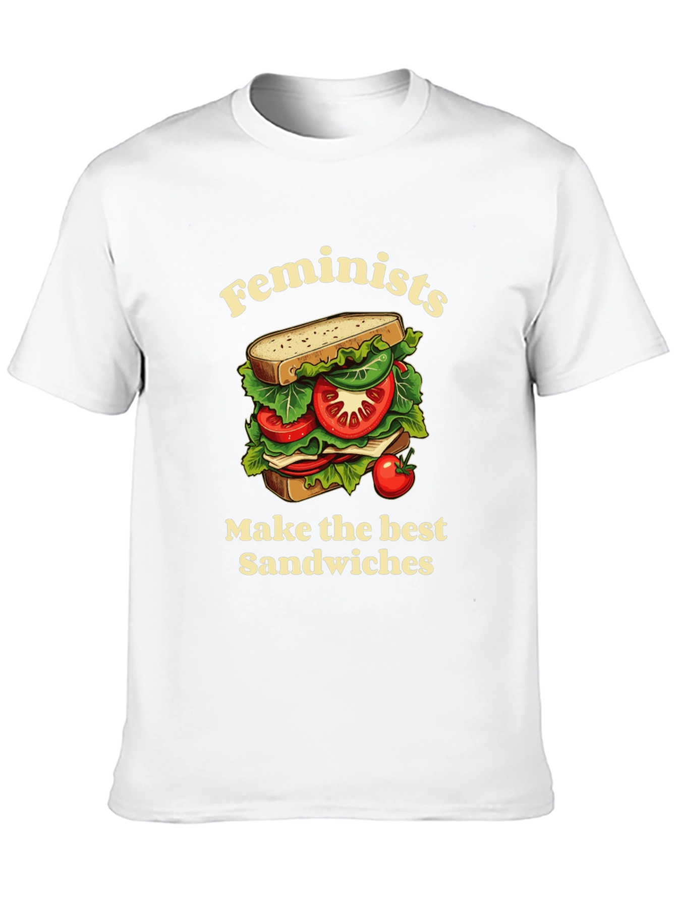 Feminist Sandwich T-Shirt - Funny Slogan Tee