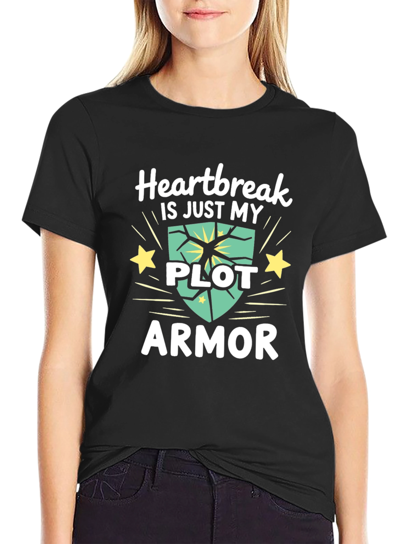 Heartbreak Plot Armor Graphic Tee
