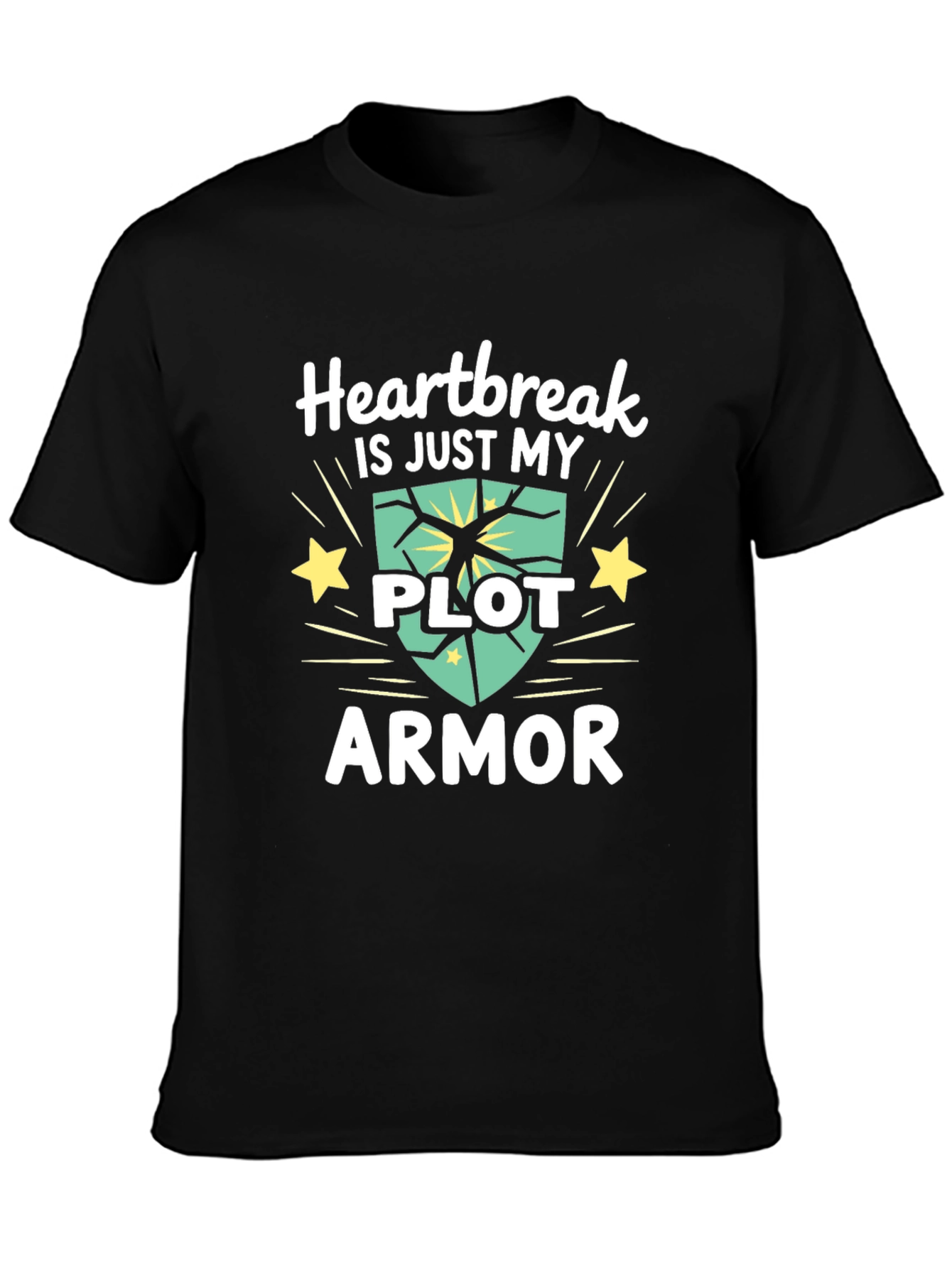 Heartbreak Plot Armor Graphic Tee