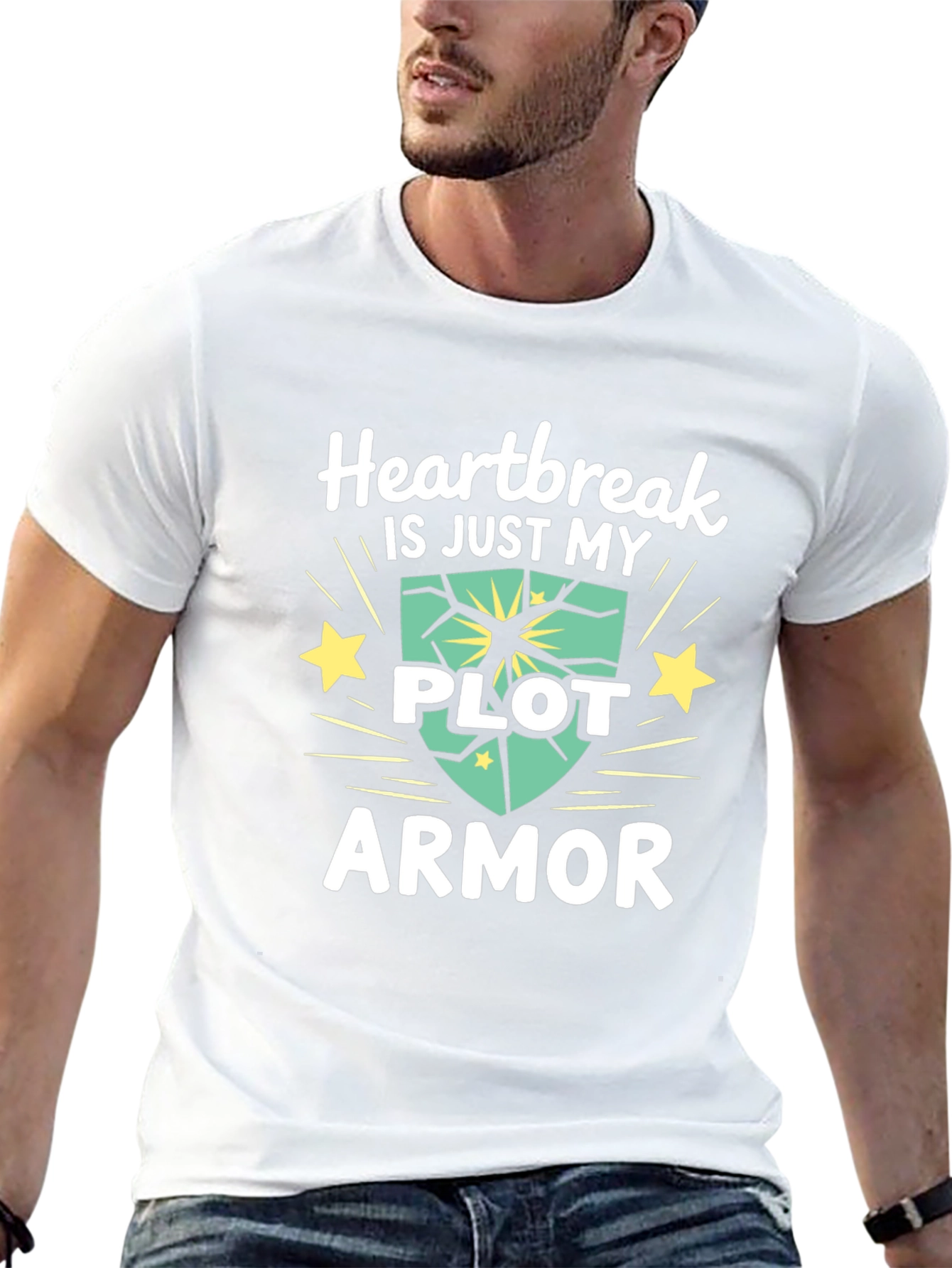 Heartbreak Plot Armor Graphic Tee