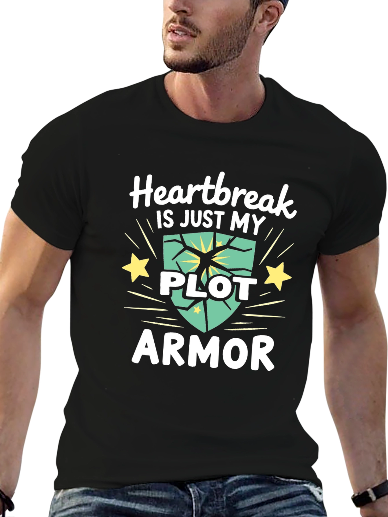 Heartbreak Plot Armor Graphic Tee