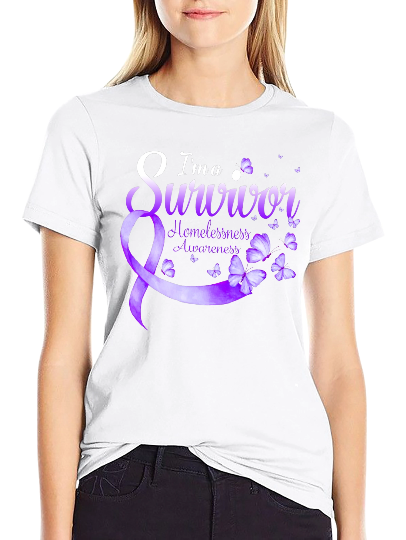 Survivor Homelessness Awareness Graphic Tee