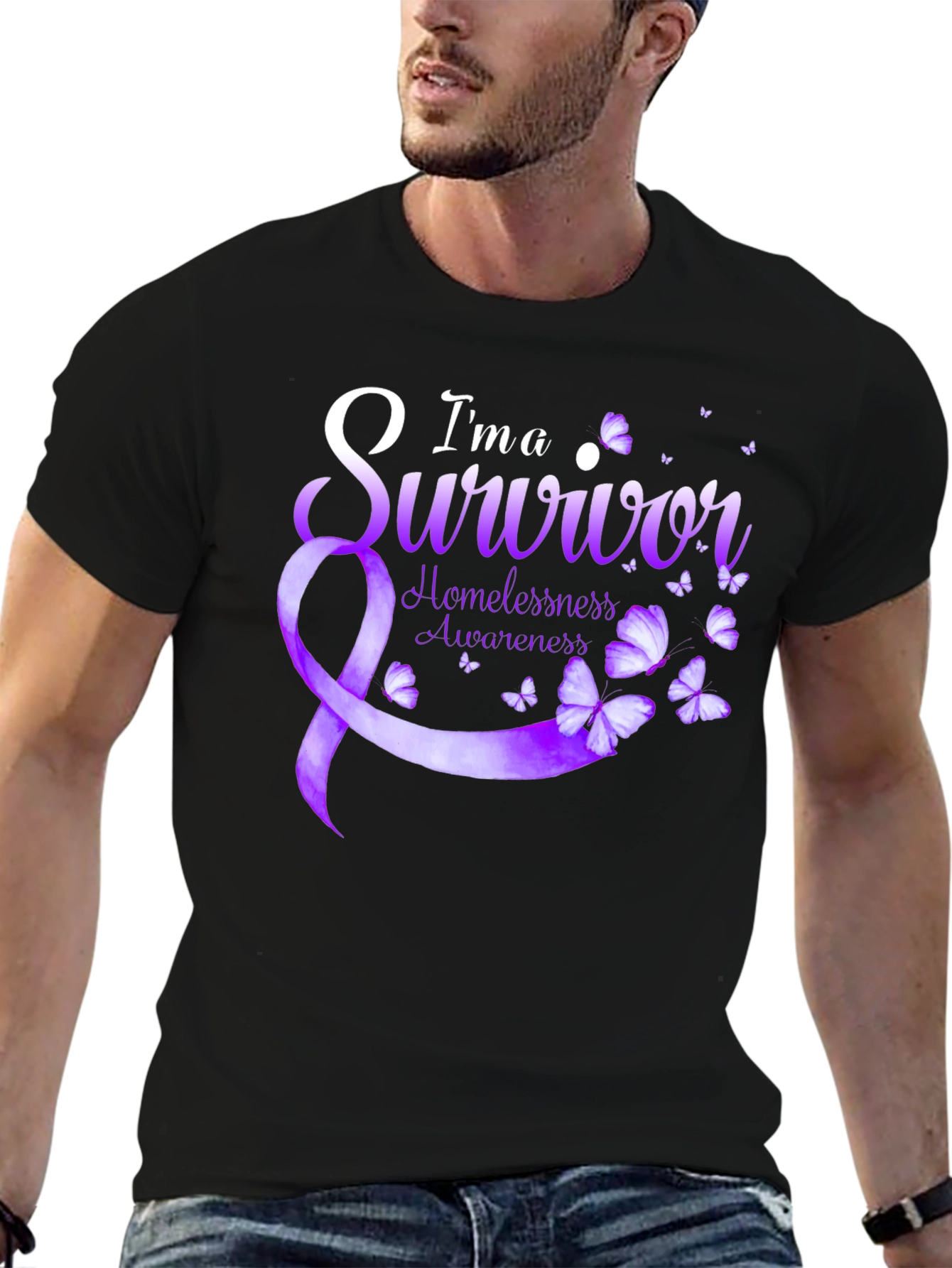 Survivor Homelessness Awareness Graphic Tee