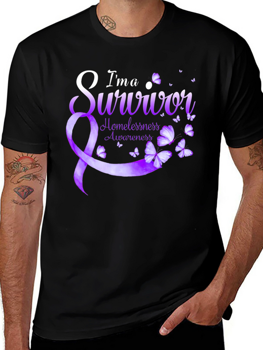 Survivor Homelessness Awareness Graphic Tee