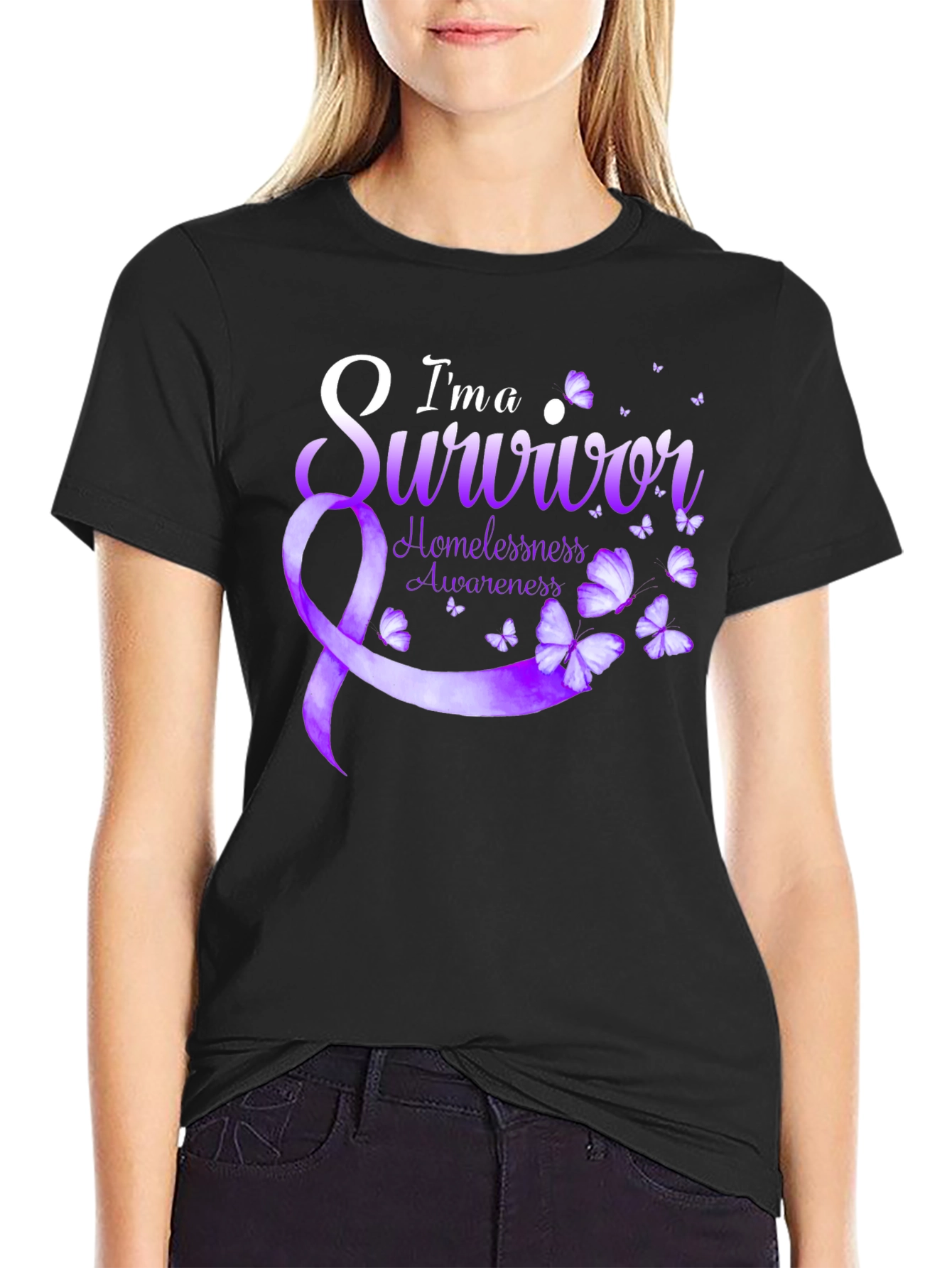 Survivor Homelessness Awareness Graphic Tee
