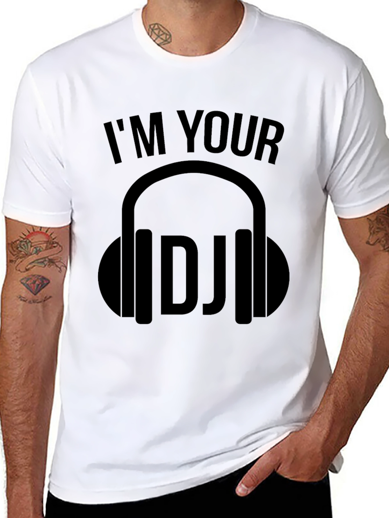 Im Your DJ Black Graphic T-Shirt