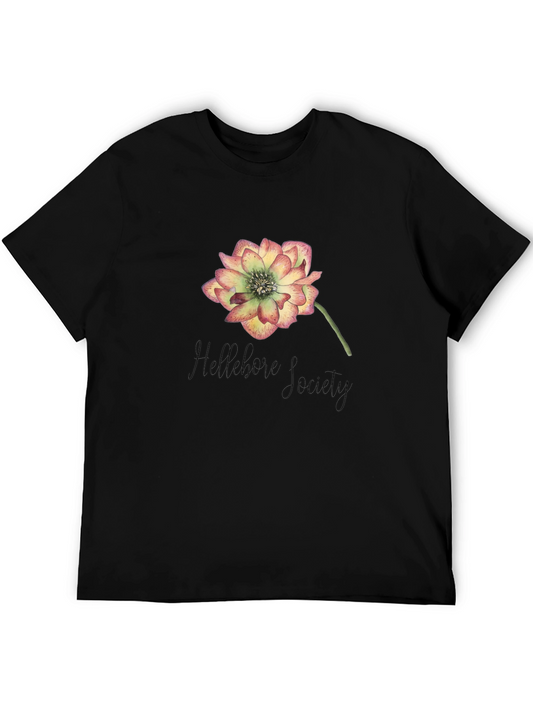 Hellebore Society Graphic T-Shirt - Black