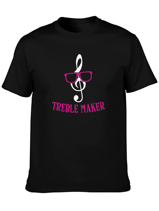 Treble Maker Graphic Tee - Music Lover Shirt