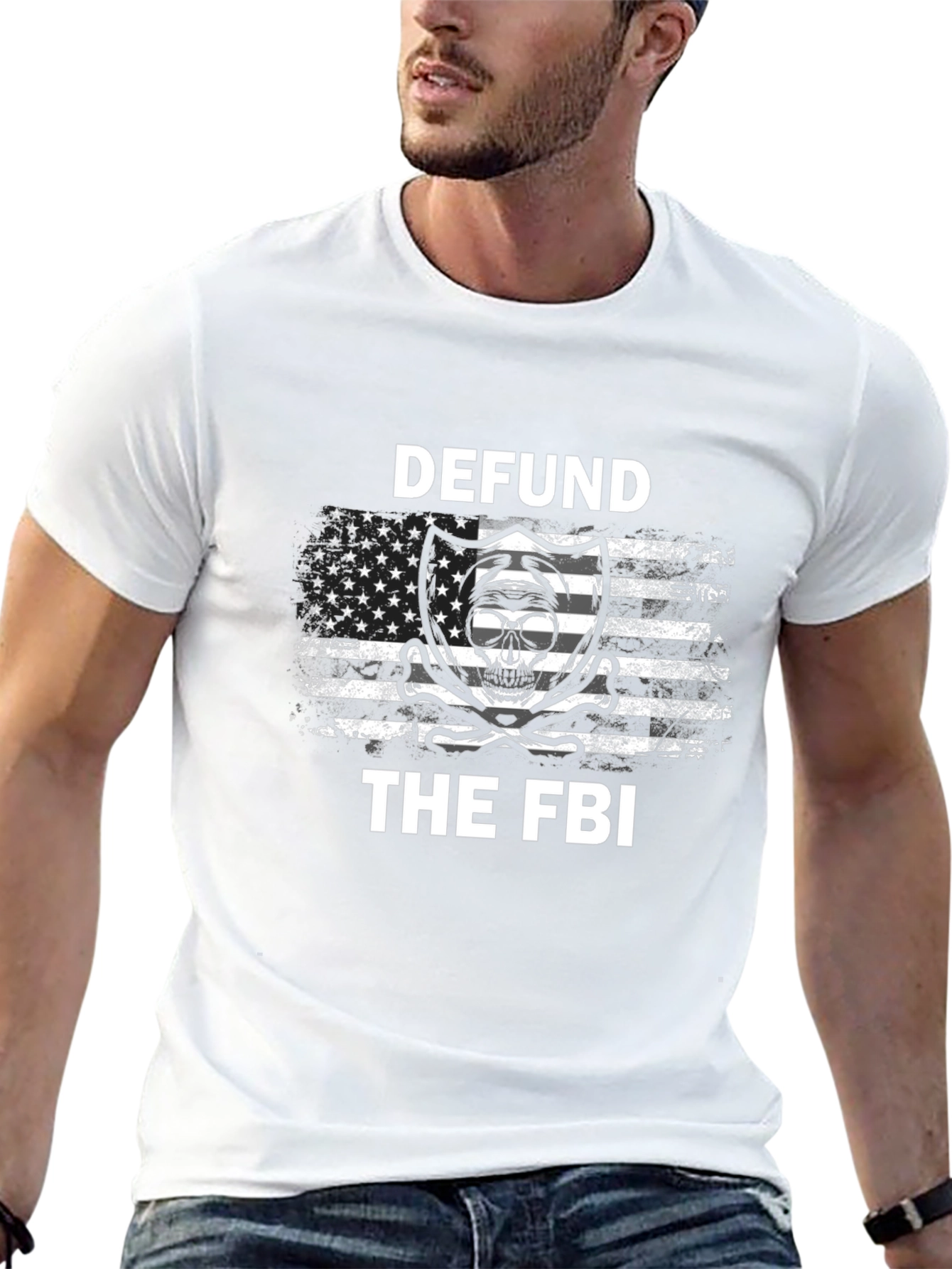 Defund the FBI Graphic T-Shirt