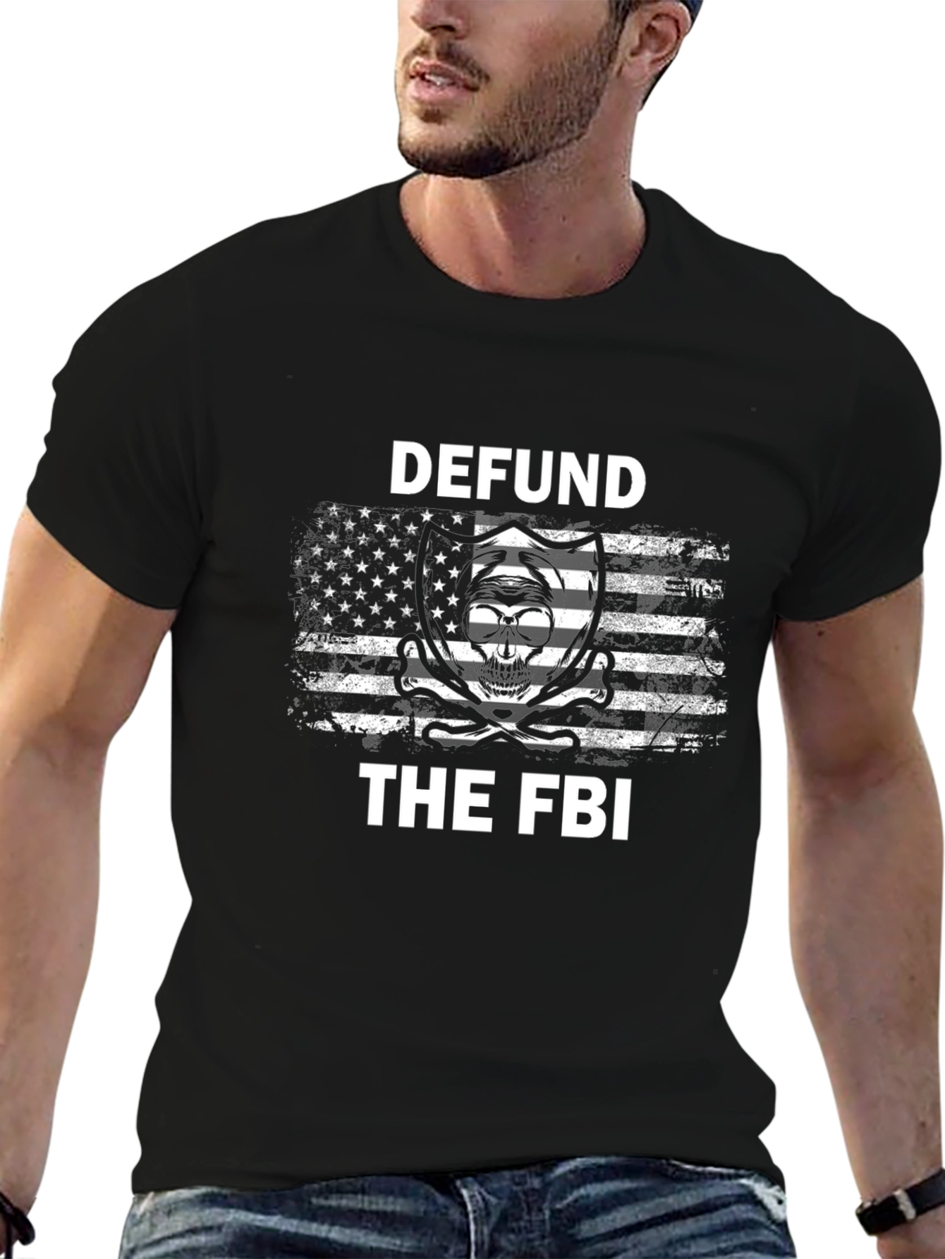 Defund the FBI Graphic T-Shirt