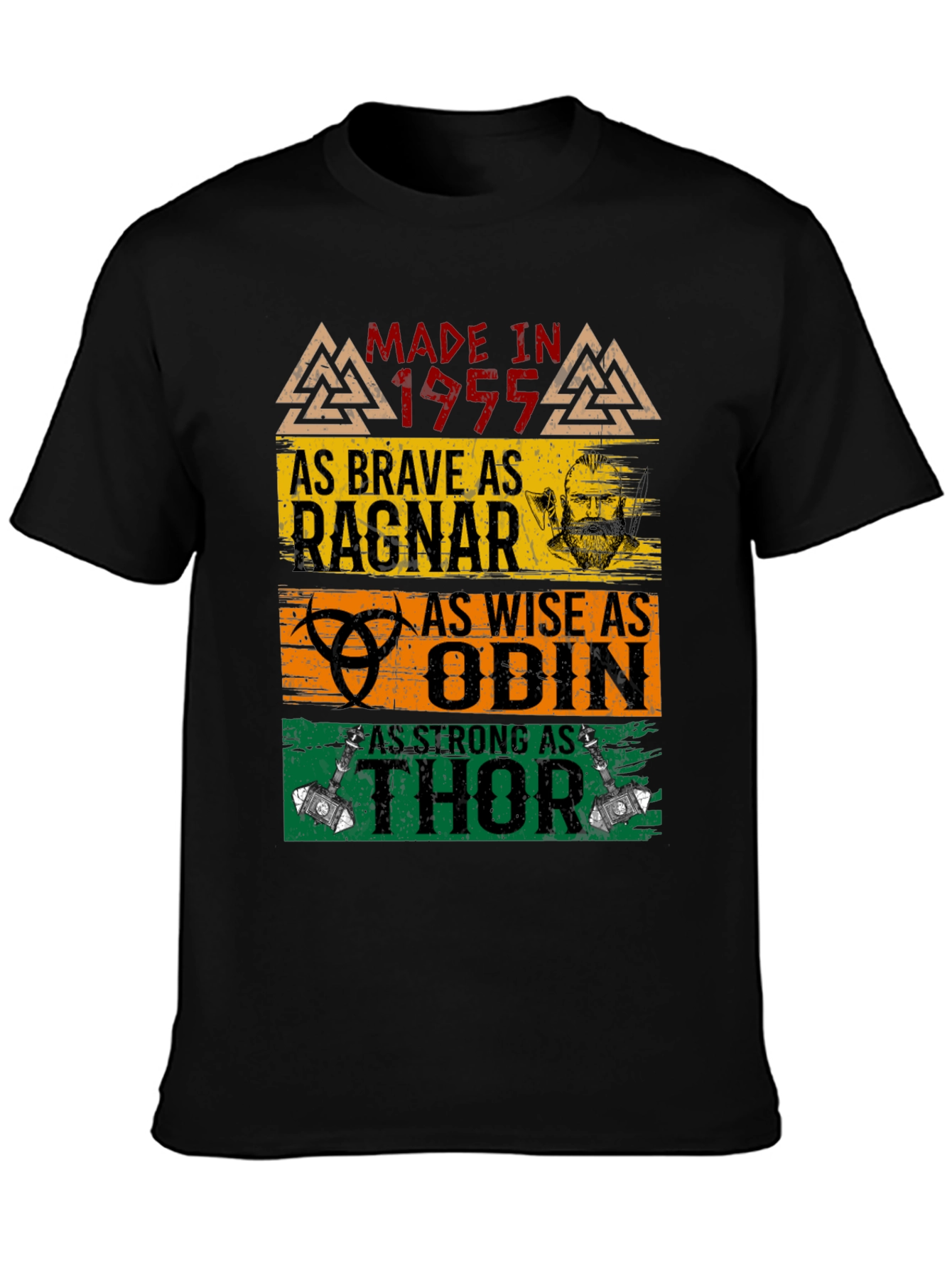 Made in 1955 Viking Warrior T-Shirt