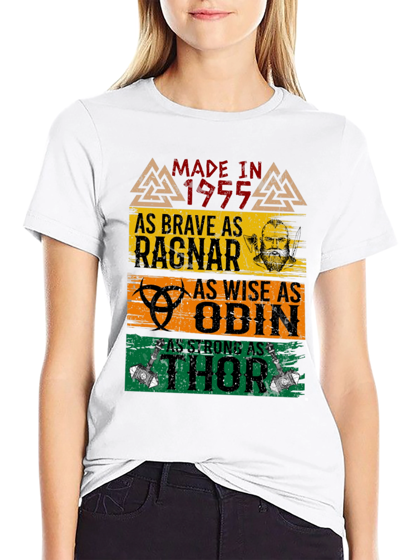 Made in 1955 Viking Warrior T-Shirt