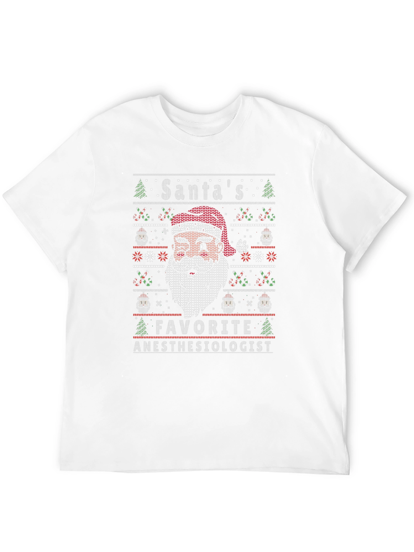 Santas Favorite Anesthesiologist T-Shirt Ugly Xmas Sweater