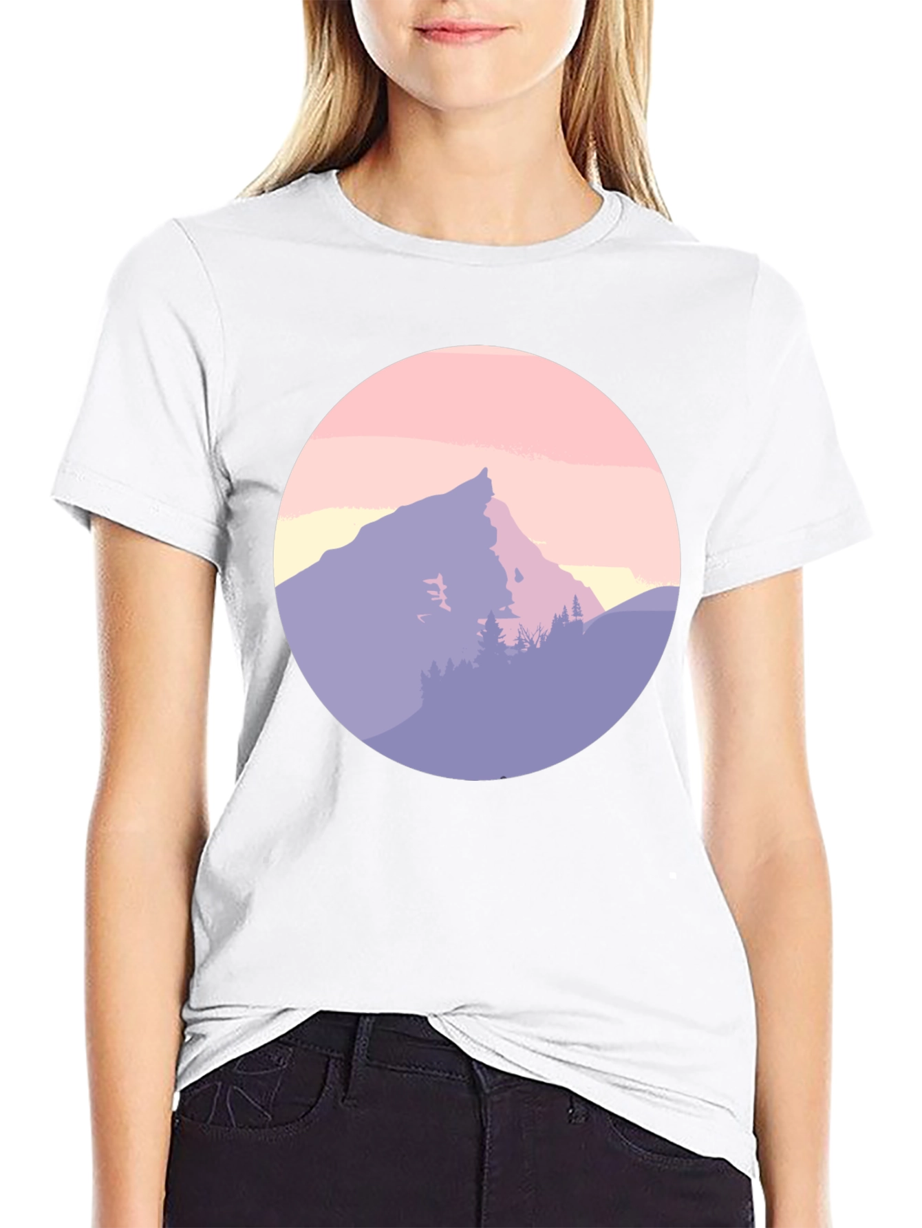 Mountain Vista Graphic Tee - Stylish Comfort