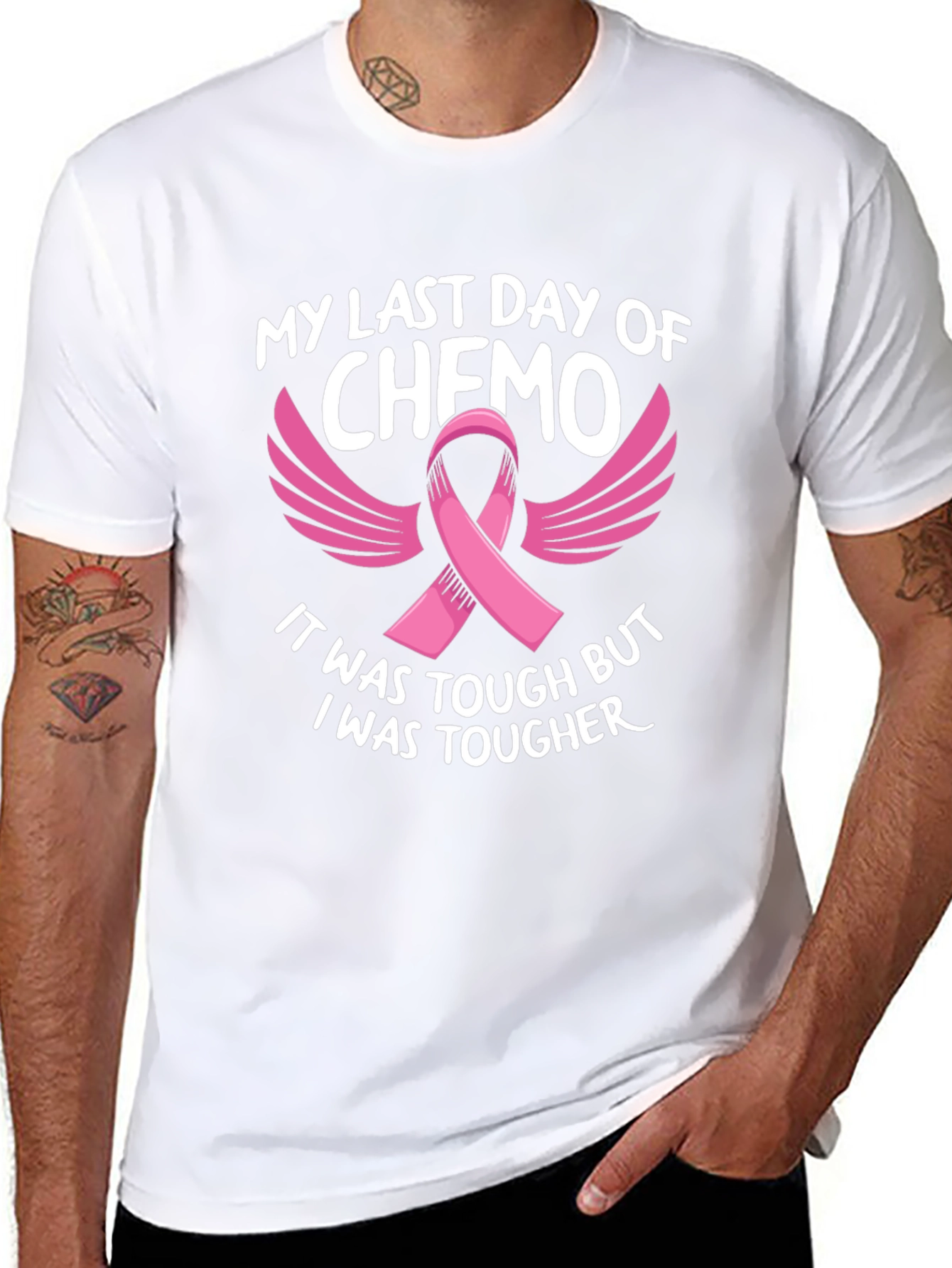 My Last Day of Chemo T-Shirt Cancer Awareness