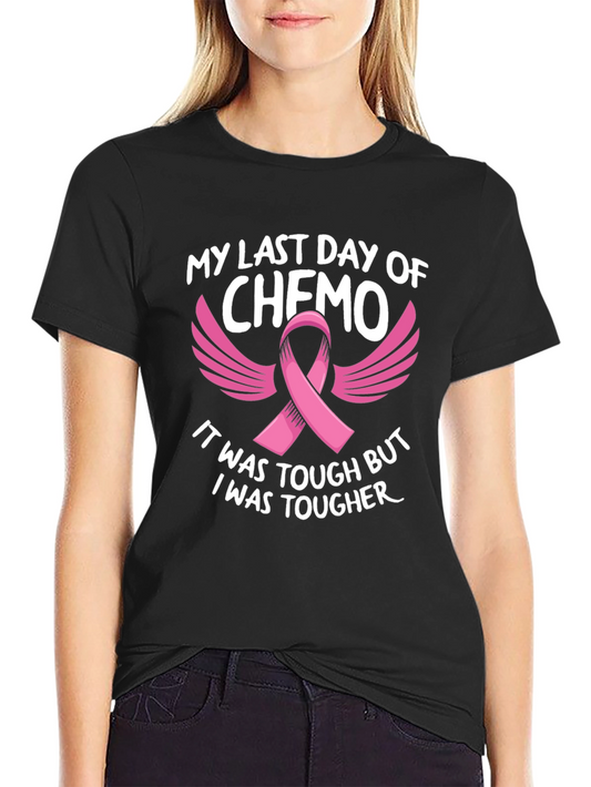 My Last Day of Chemo T-Shirt Cancer Awareness