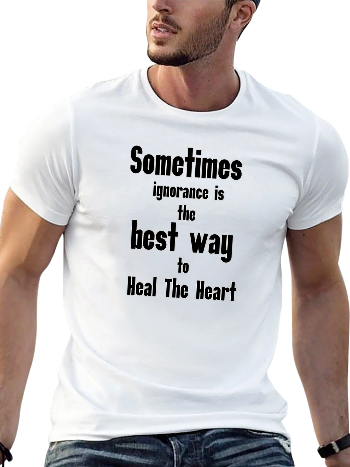 Sometimes Ignorance T-Shirt - Heal the Heart Tee