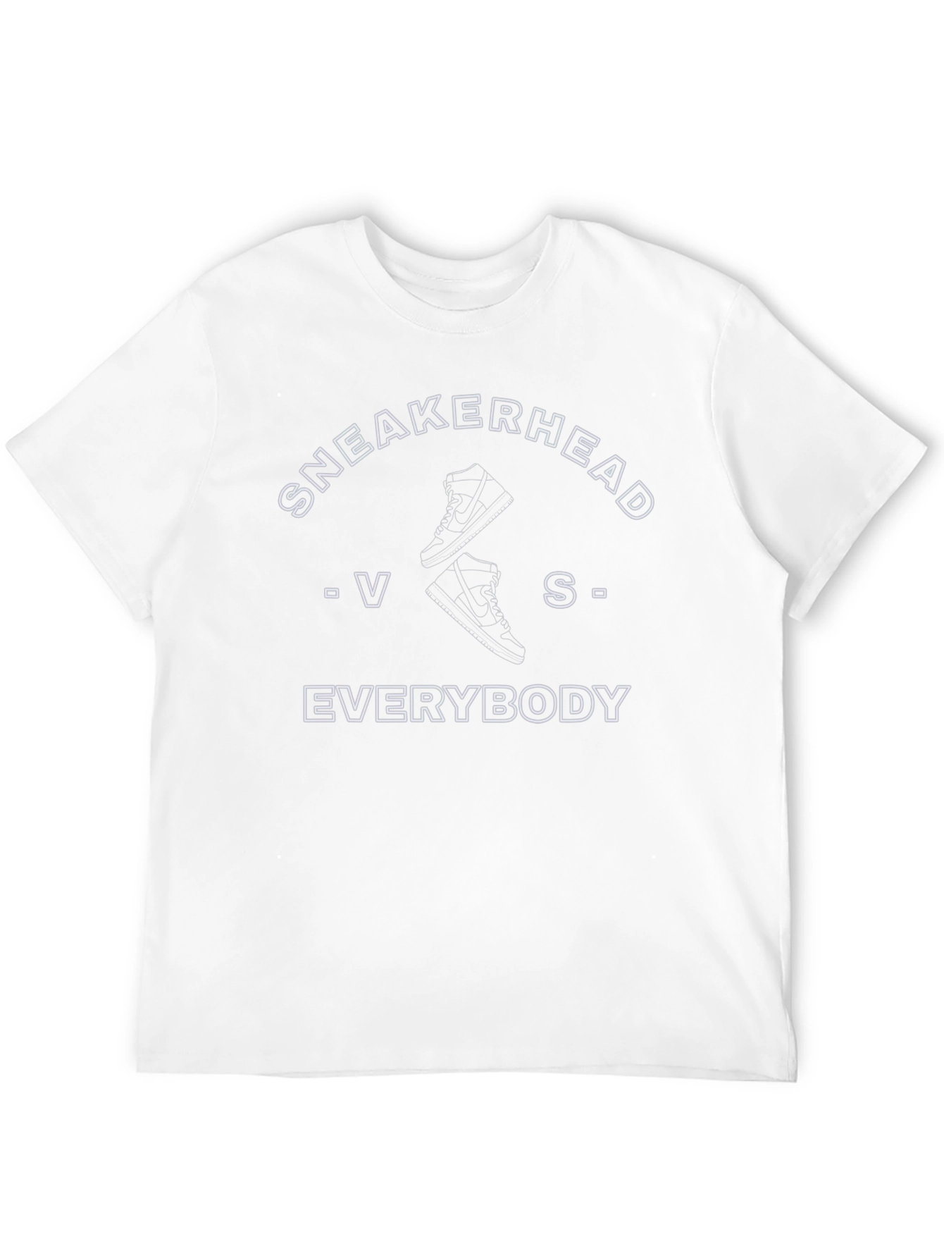 Sneakerhead VS Everybody Black Tee