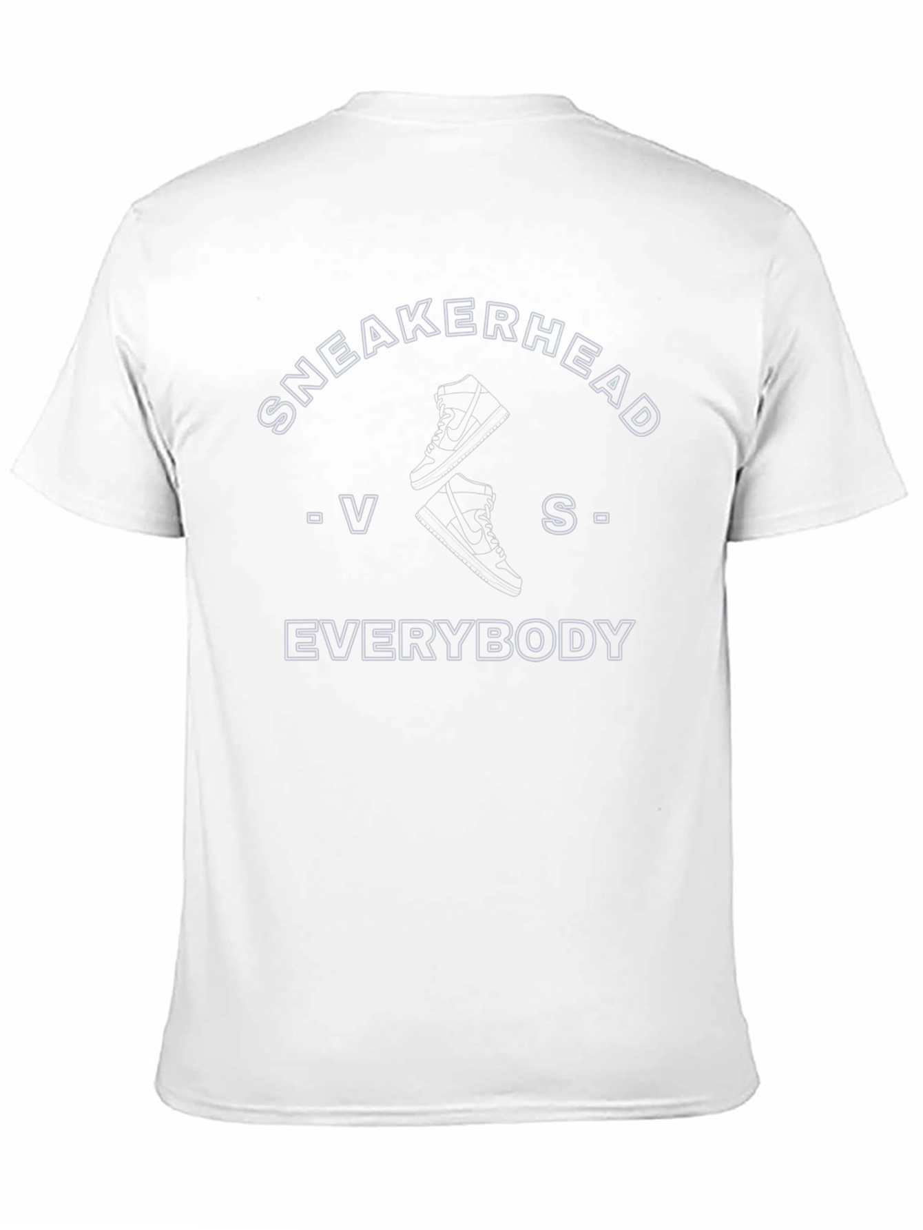 Sneakerhead VS Everybody Black Tee