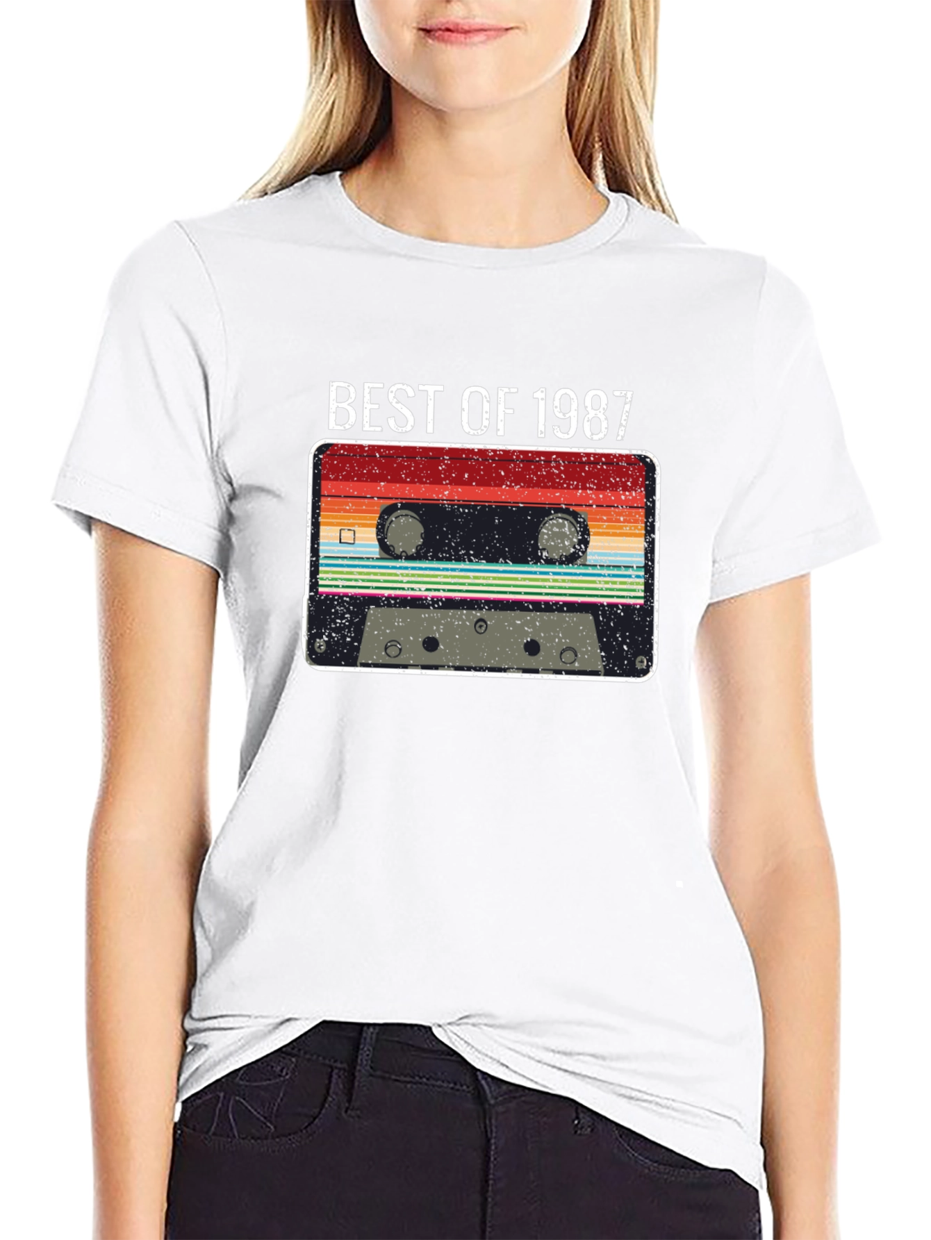Best of 1987 Cassette Tape Graphic T-Shirt