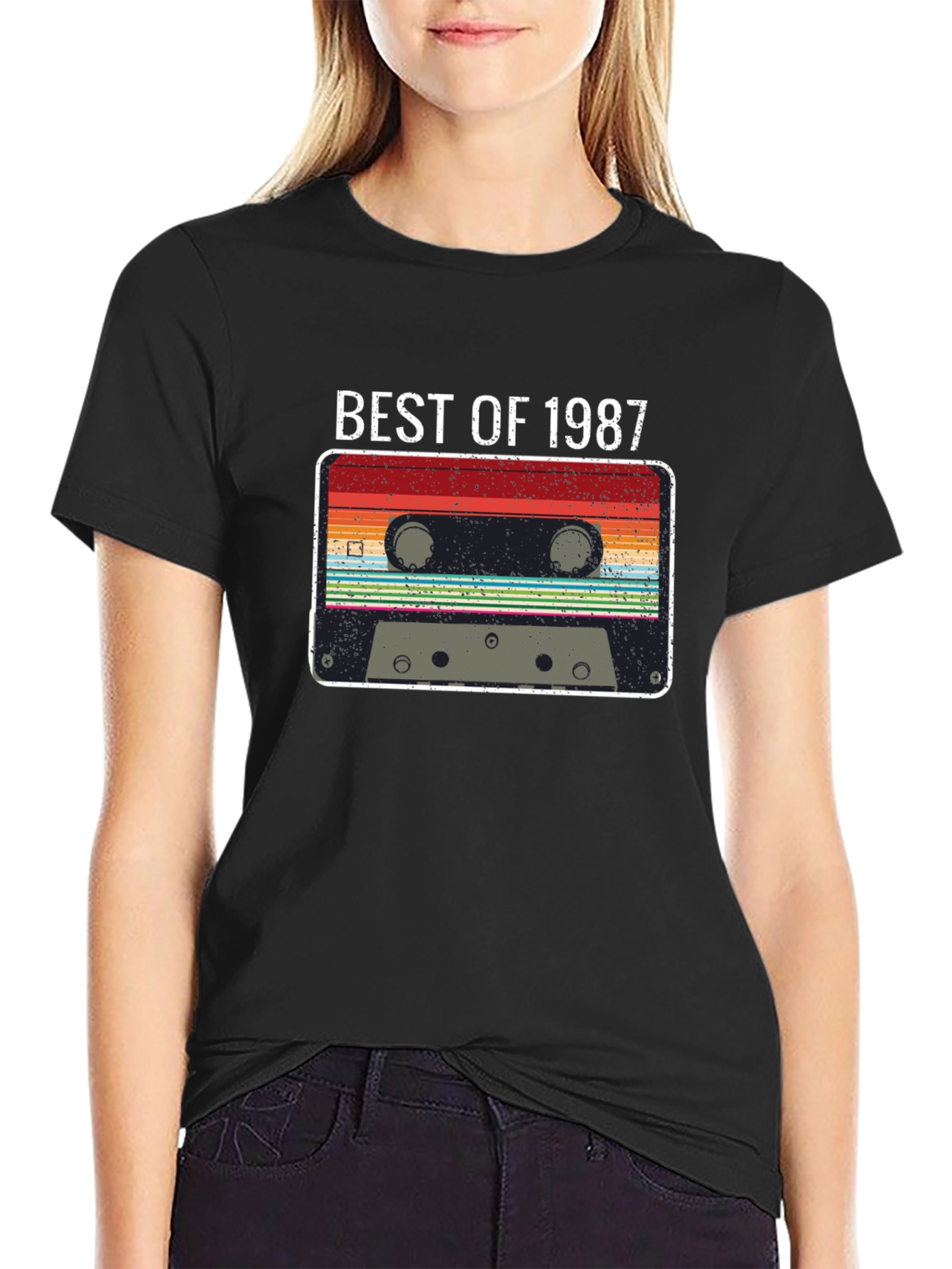 Best of 1987 Cassette Tape Graphic T-Shirt