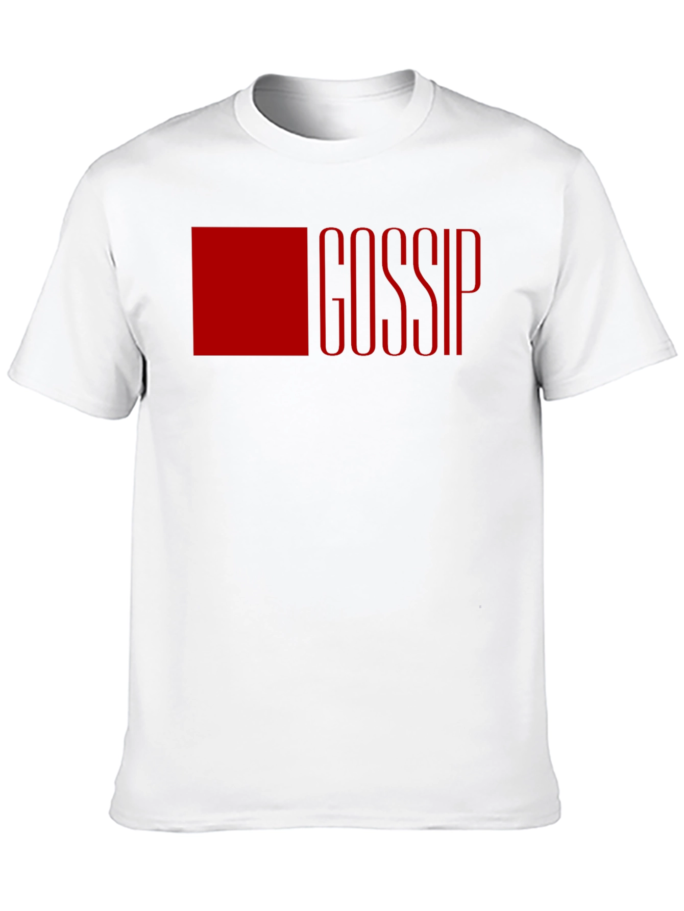 Gossip Graphic Tee - Bold & Trendy Black T-Shirt