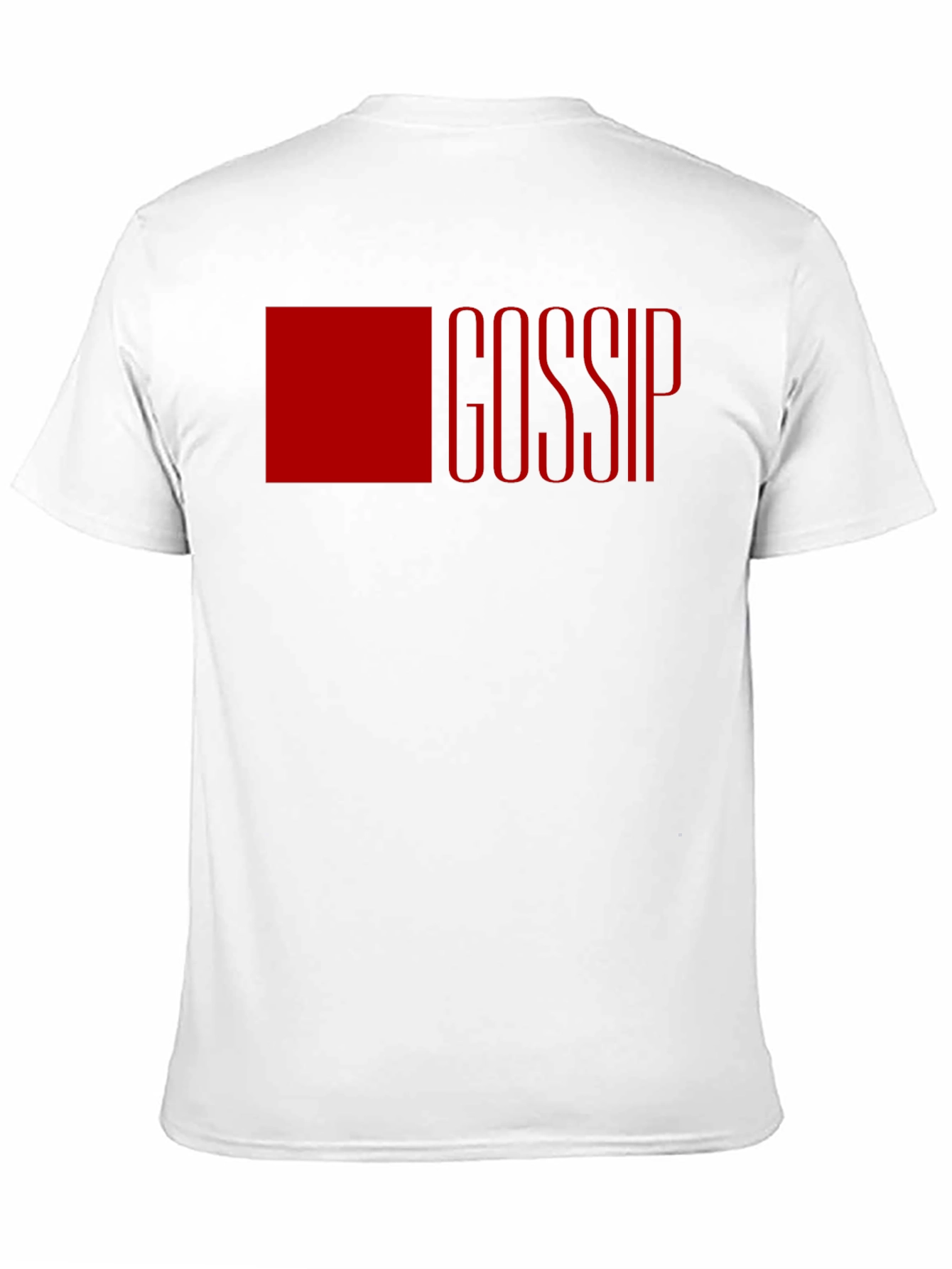 Gossip Graphic Tee - Bold & Trendy Black T-Shirt
