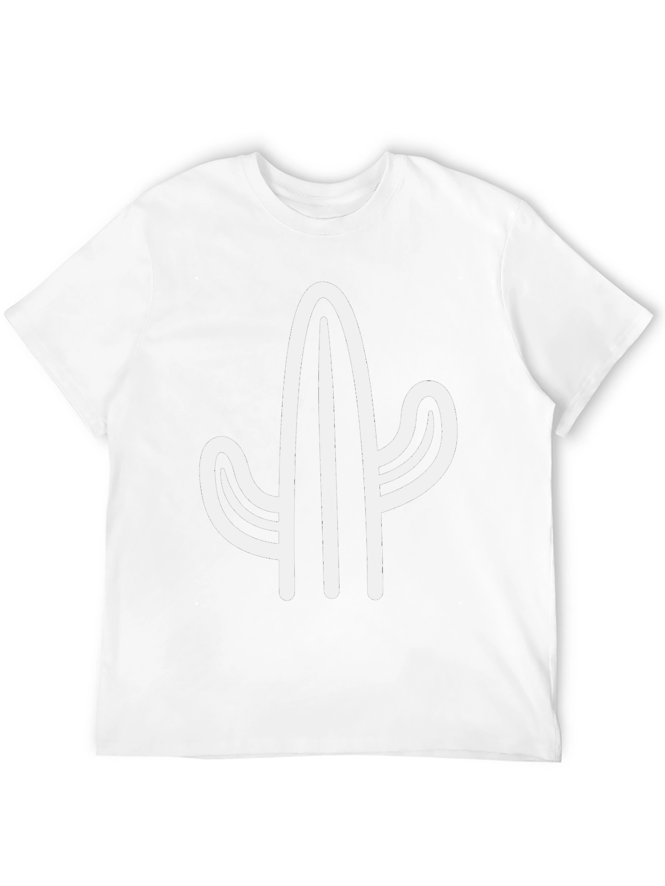 Cactus Graphic Tee - Stylish & Unique Black T-Shirt
