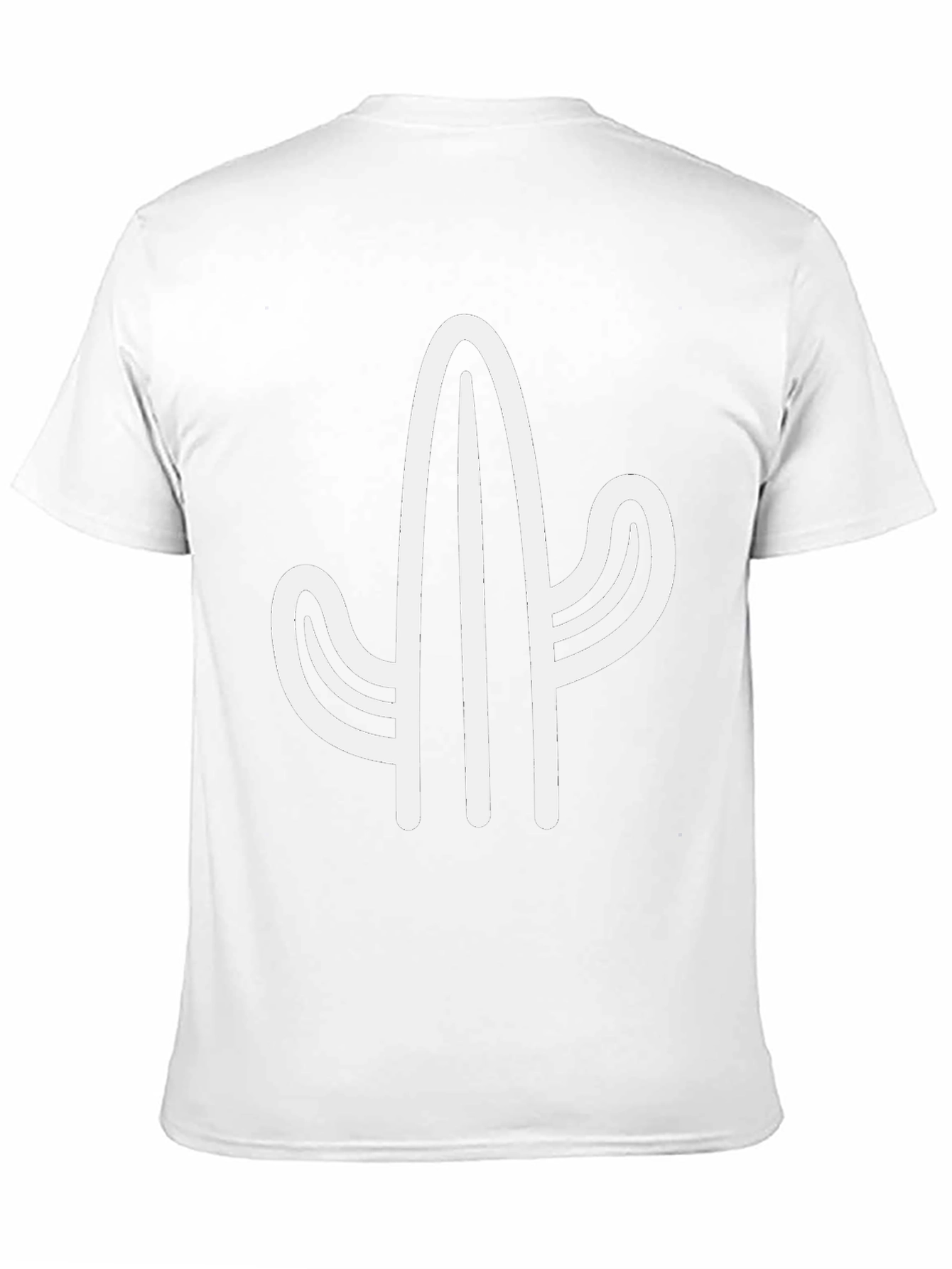 Cactus Graphic Tee - Stylish & Unique Black T-Shirt