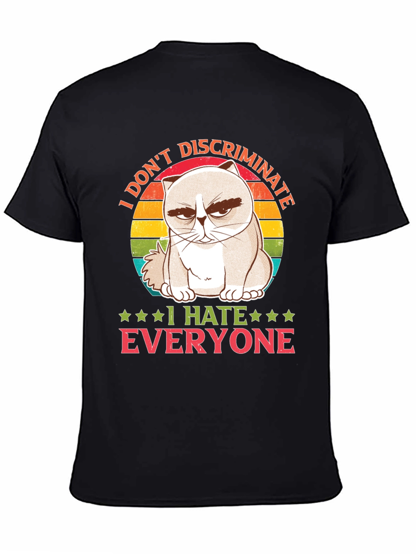 Grumpy Cat I Hate Everyone T-Shirt