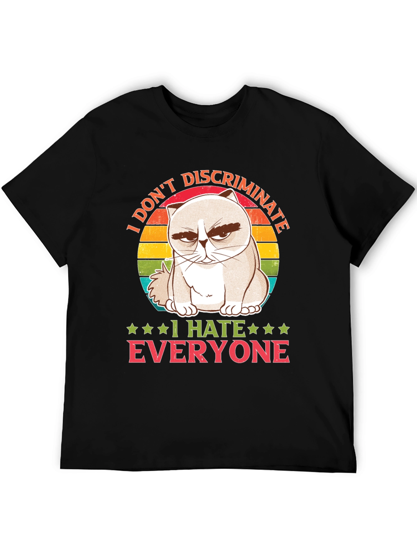 Grumpy Cat I Hate Everyone T-Shirt