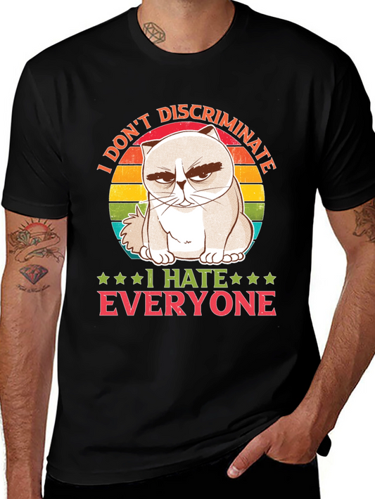 Grumpy Cat I Hate Everyone T-Shirt