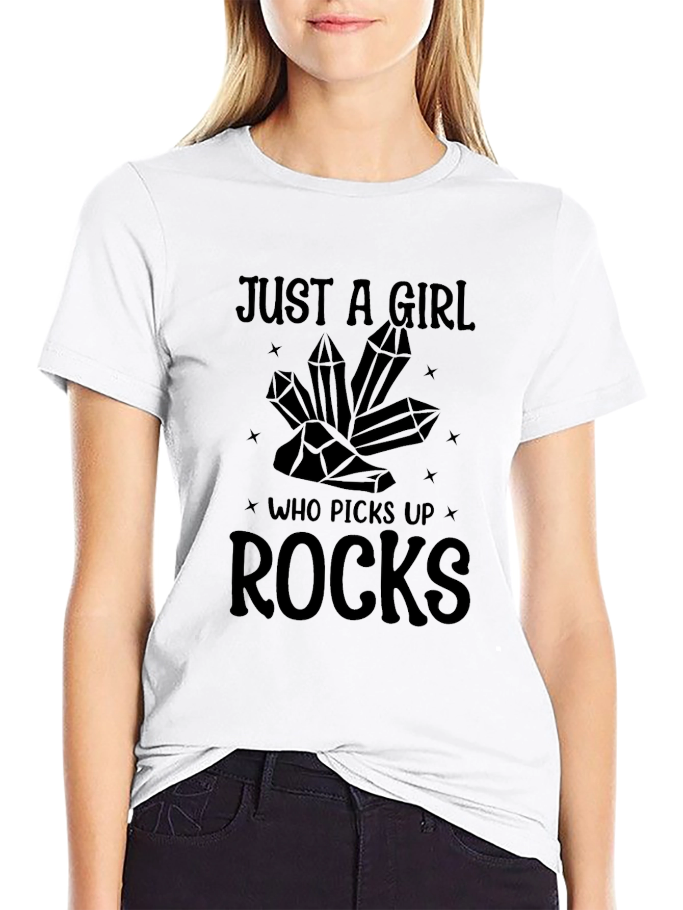 Just A Girl Who Picks Up Rocks T-Shirt