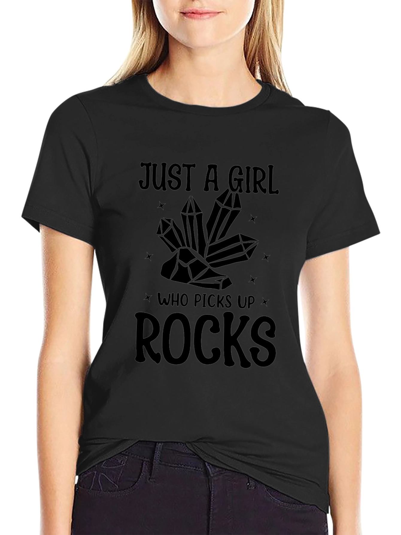 Just A Girl Who Picks Up Rocks T-Shirt