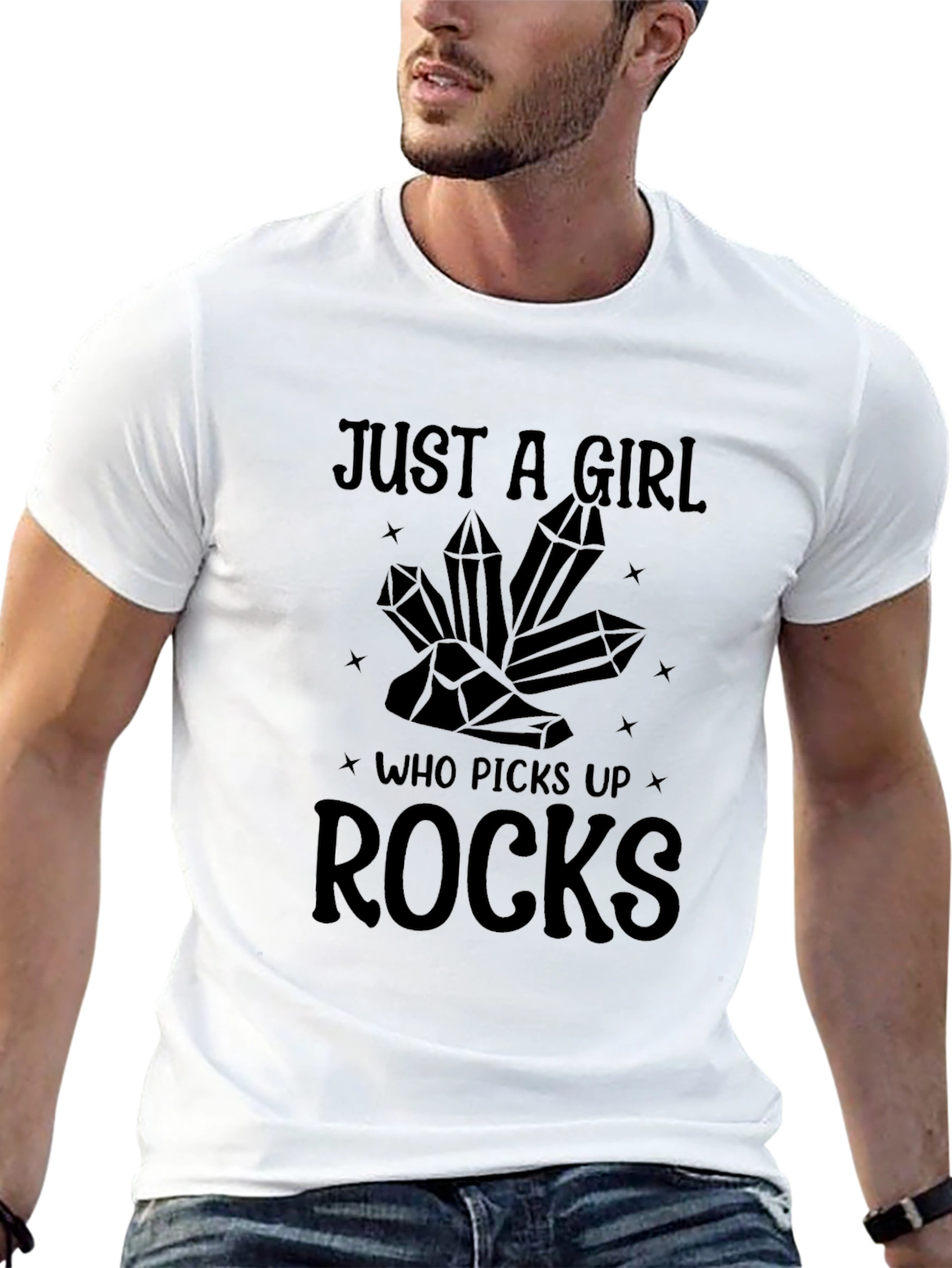 Just A Girl Who Picks Up Rocks T-Shirt