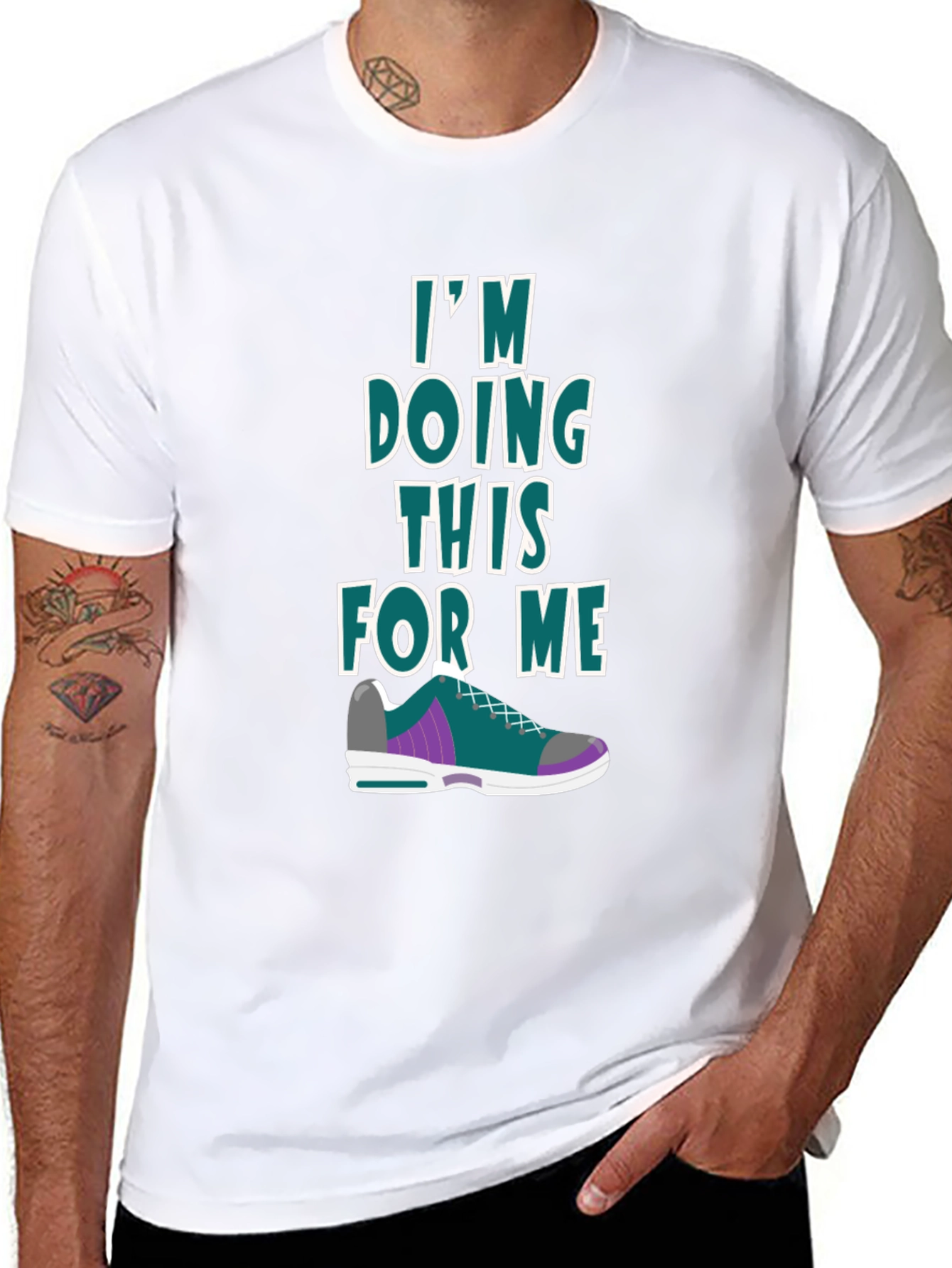 Im Doing This For Me Graphic Tee