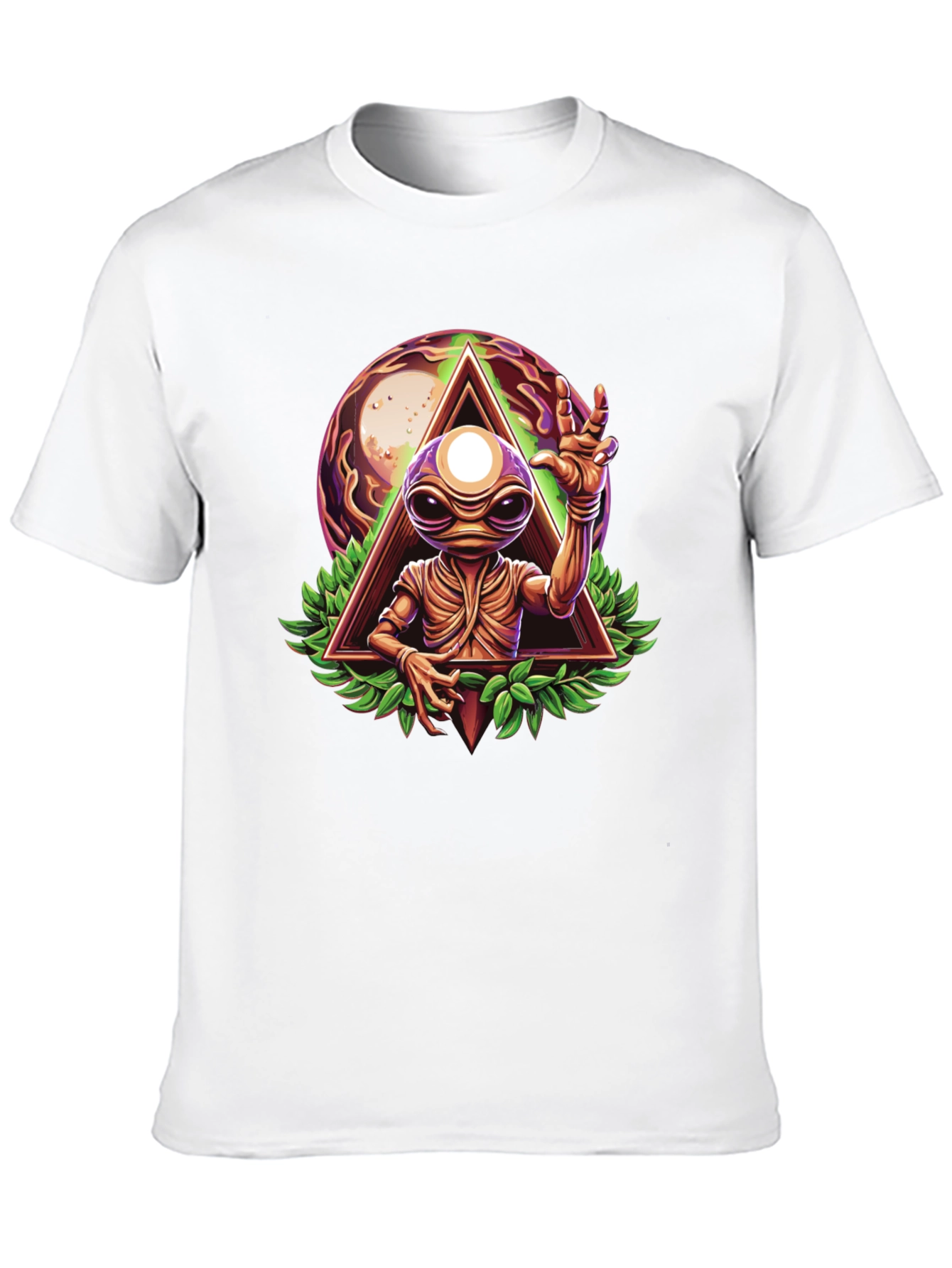 Alien Abduction Graphic T-Shirt