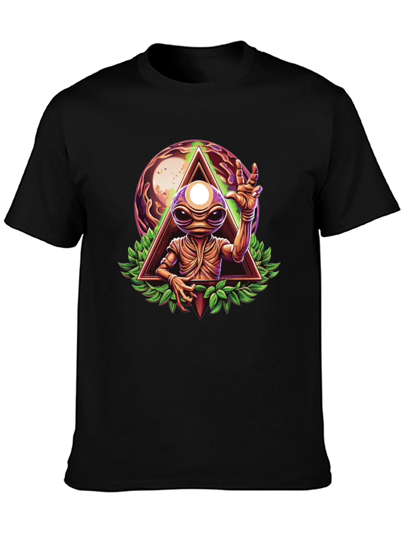 Alien Abduction Graphic T-Shirt