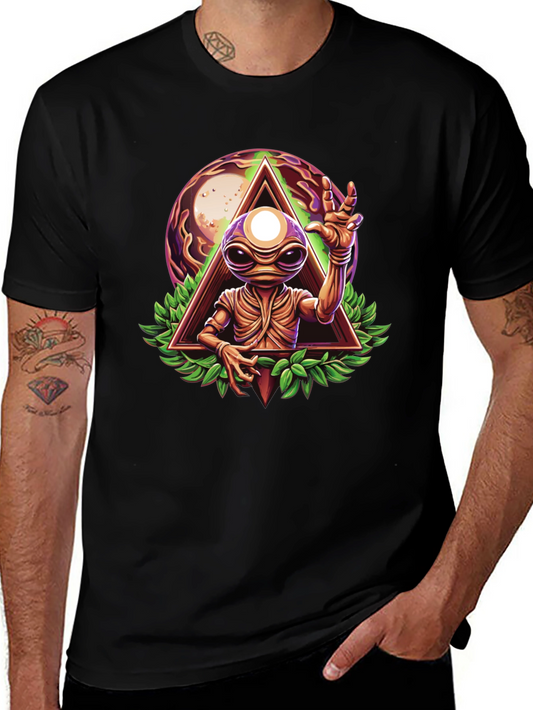 Alien Abduction Graphic T-Shirt