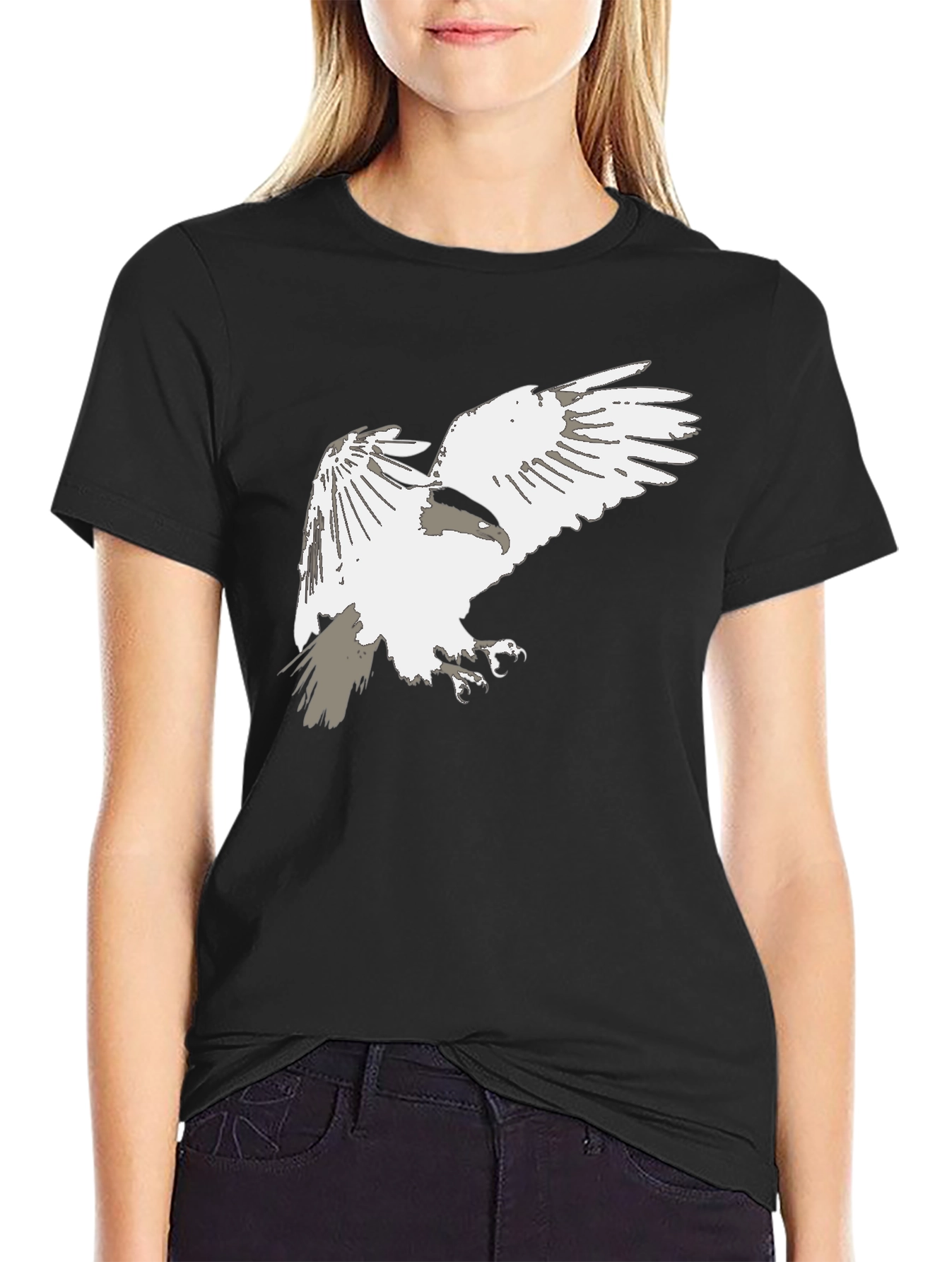 Eagle Graphic Print T-Shirt