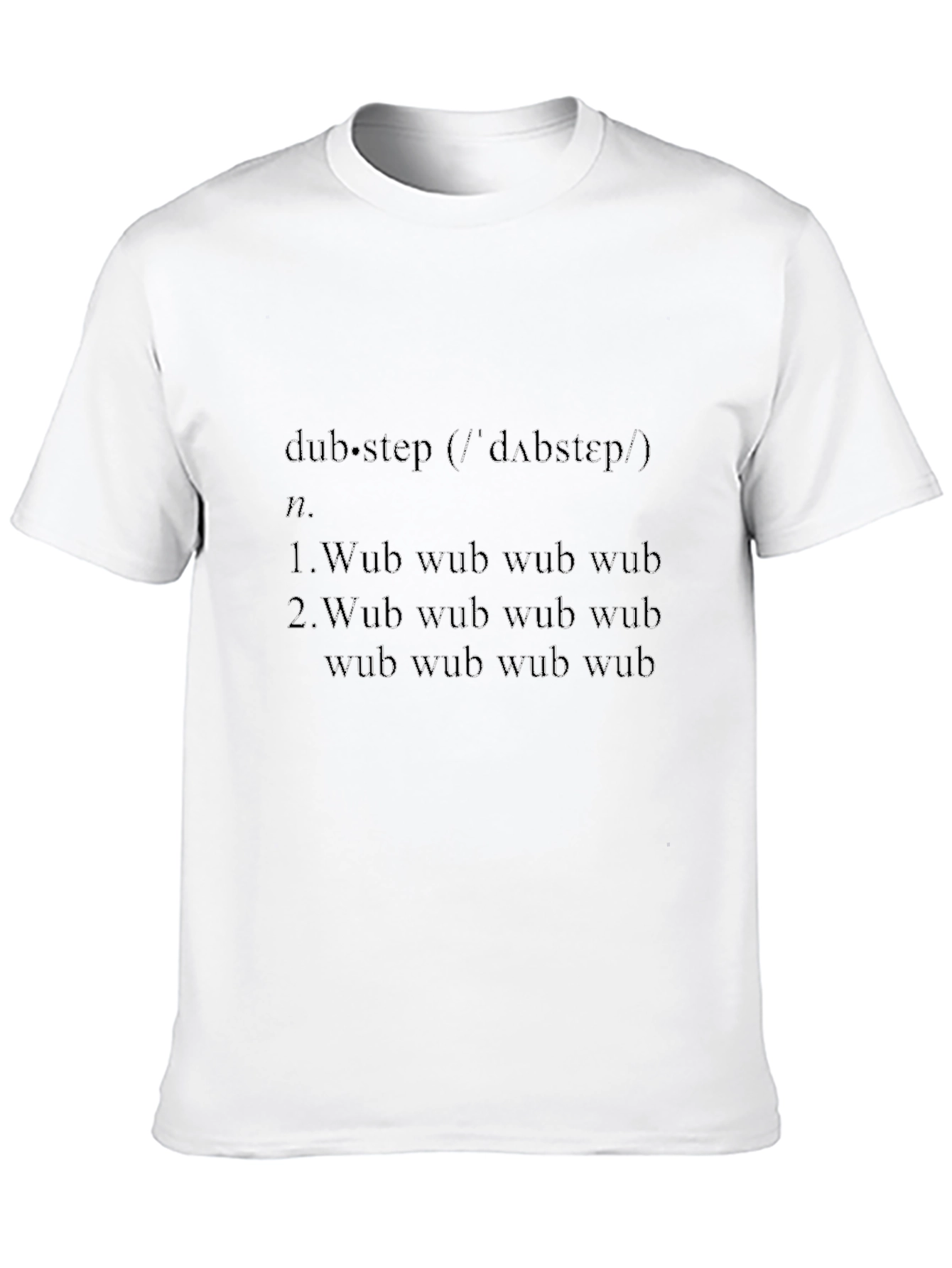 Dubstep Definition Black T-Shirt