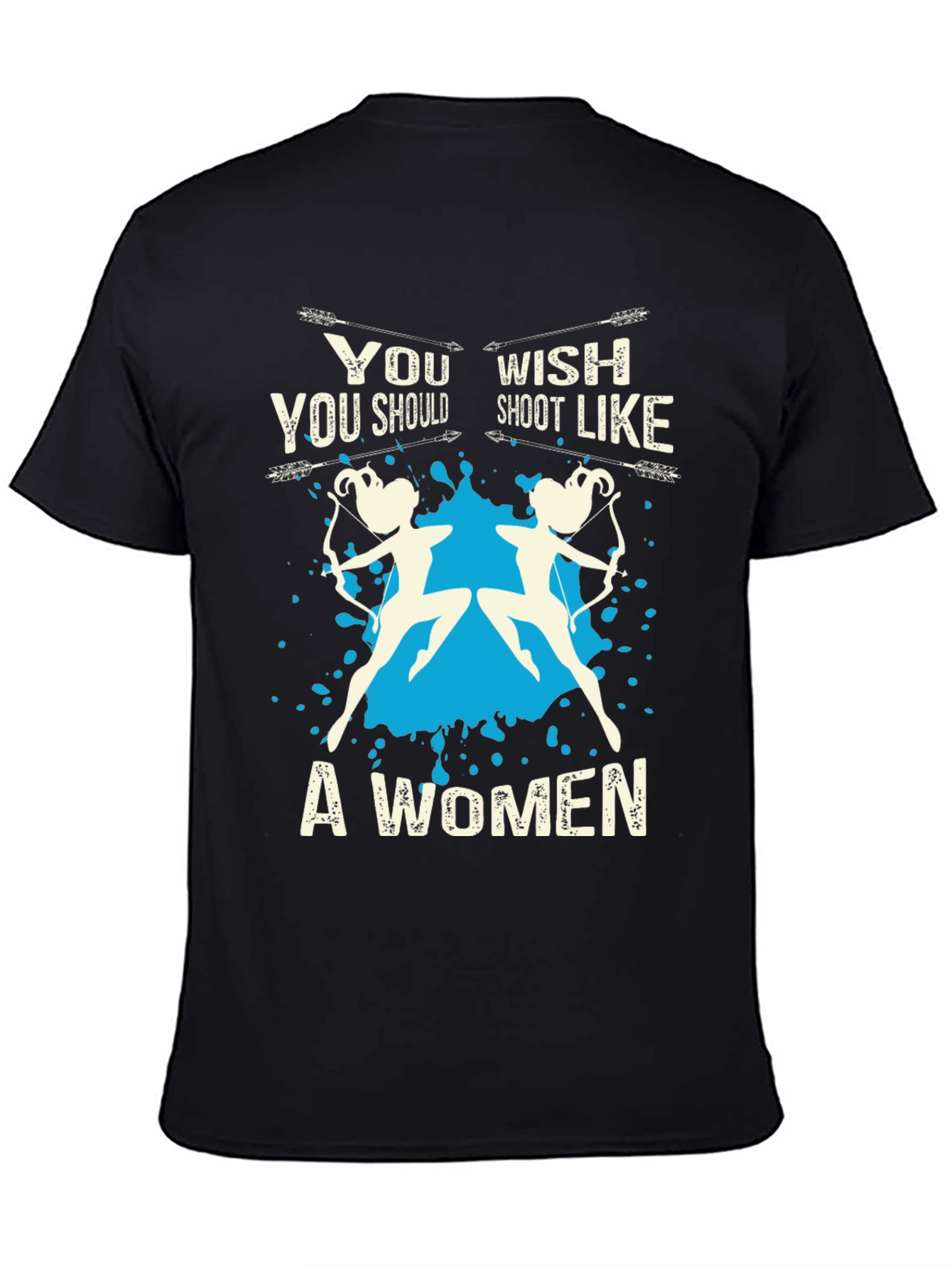 Shoot Like A Women Novelty T-Shirt