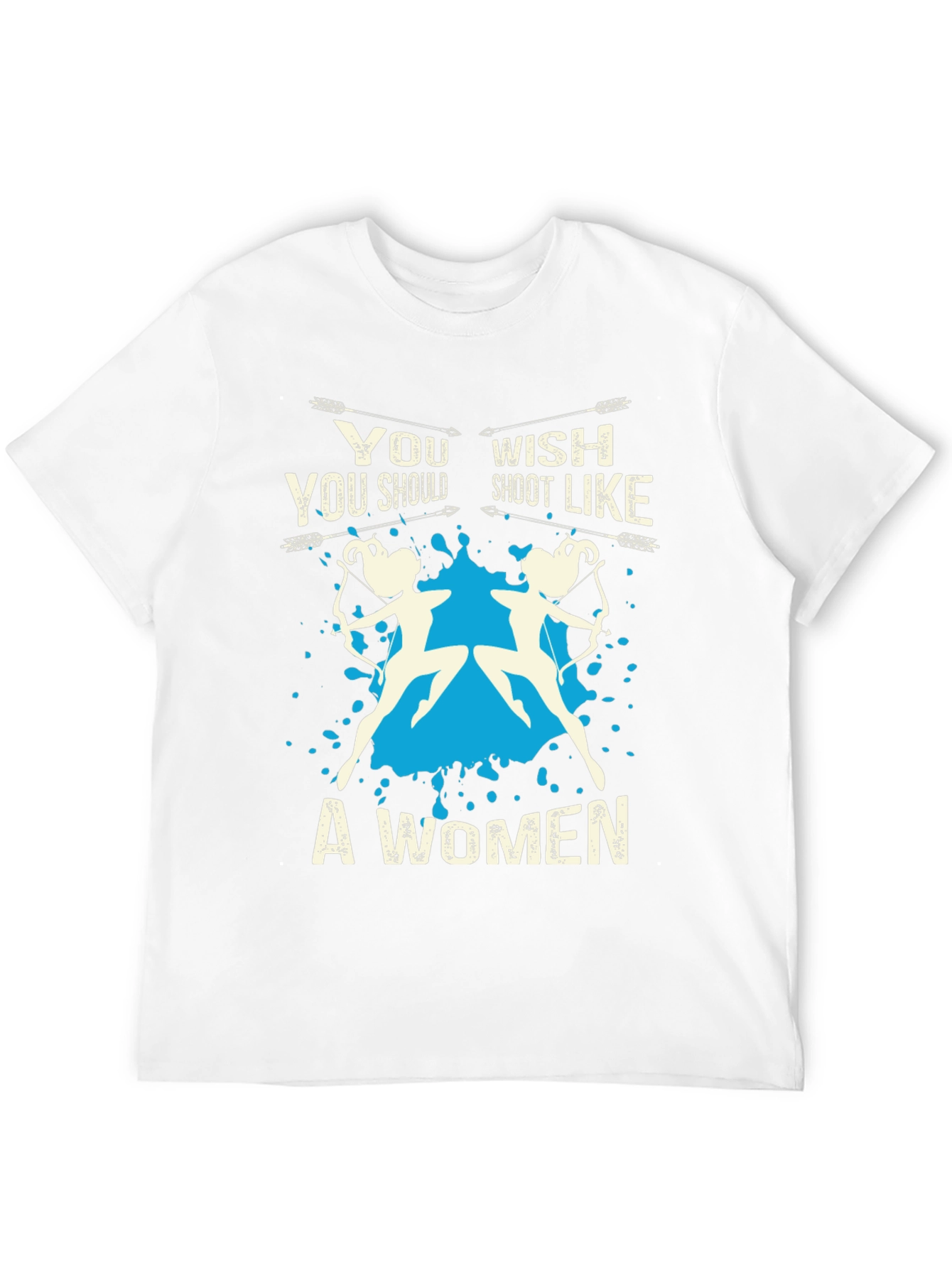 Shoot Like A Women Novelty T-Shirt