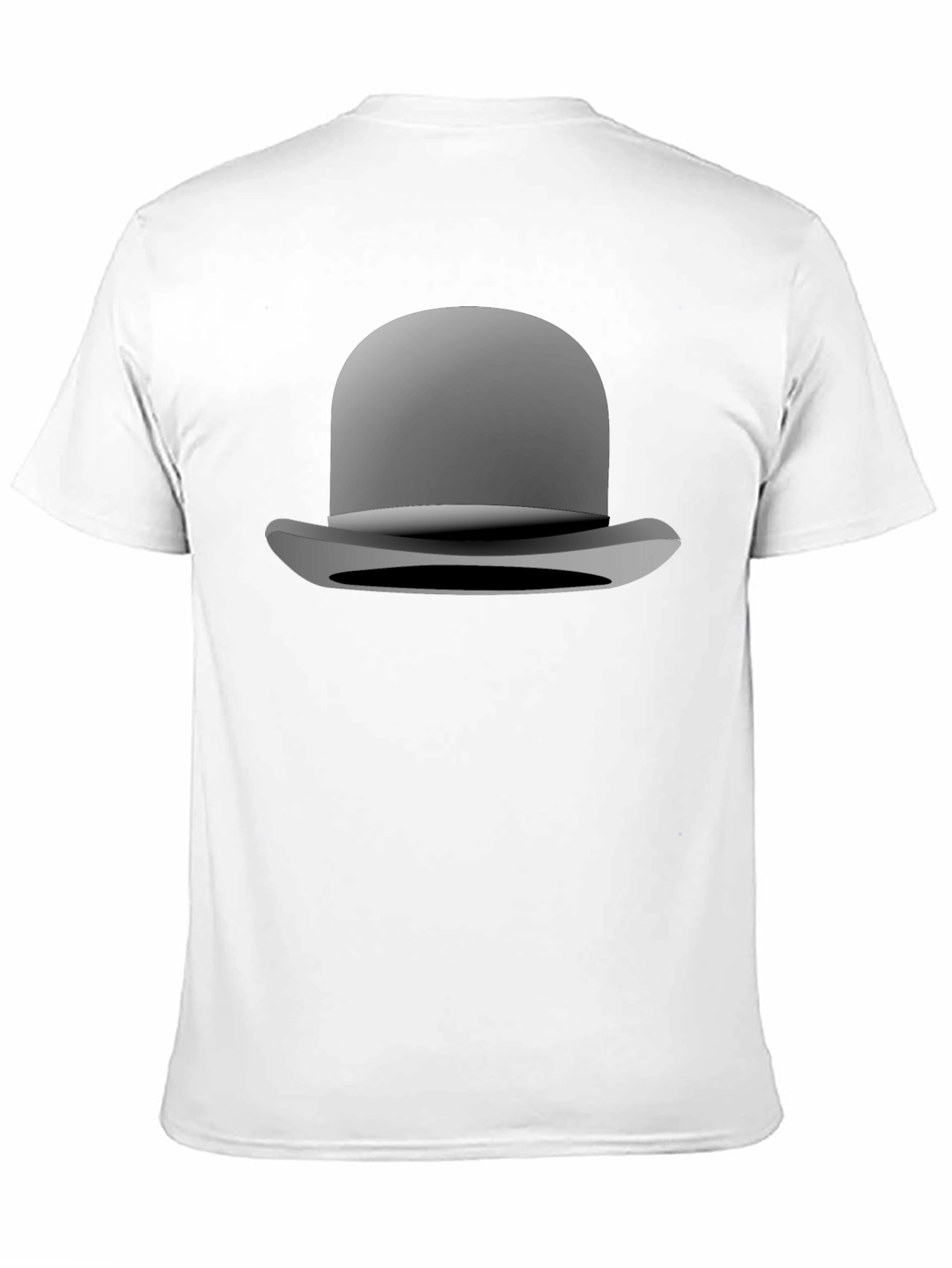Bowler Hat Graphic Tee - Classic Style