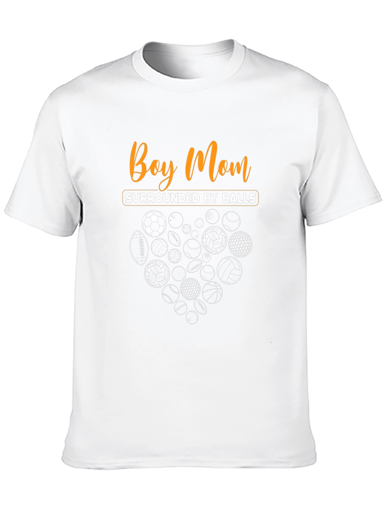 Boy Mom Surrounded by Balls T-Shirt
