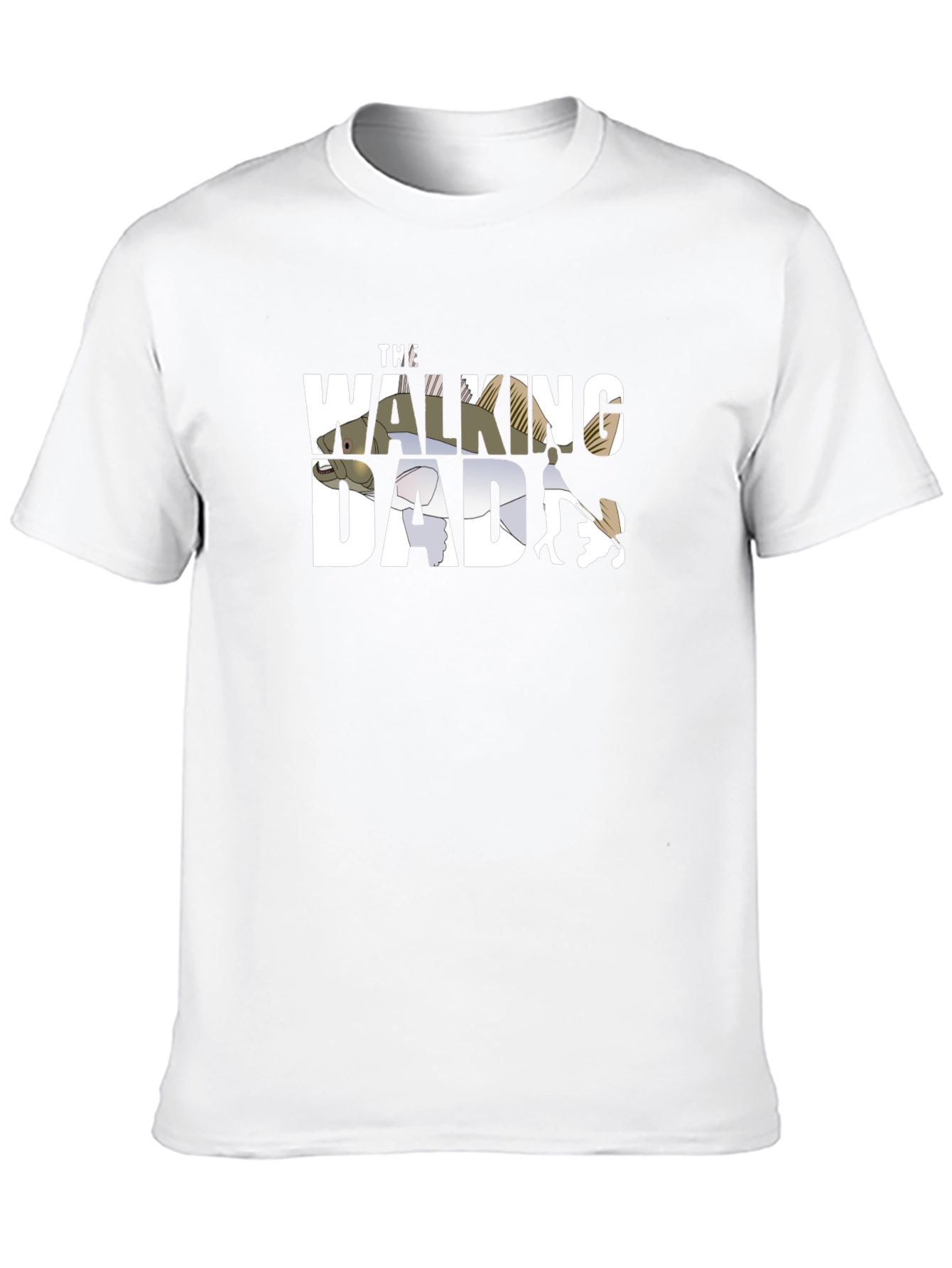 The Walking Dad Graphic T-Shirt - Black