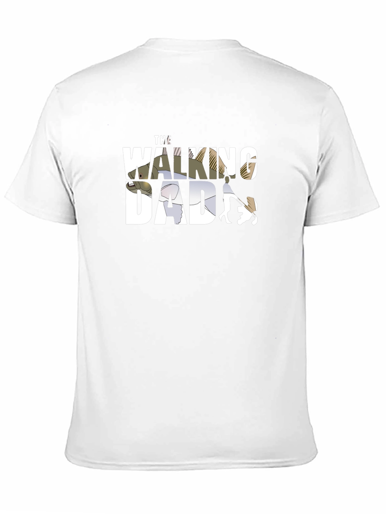 The Walking Dad Graphic T-Shirt - Black